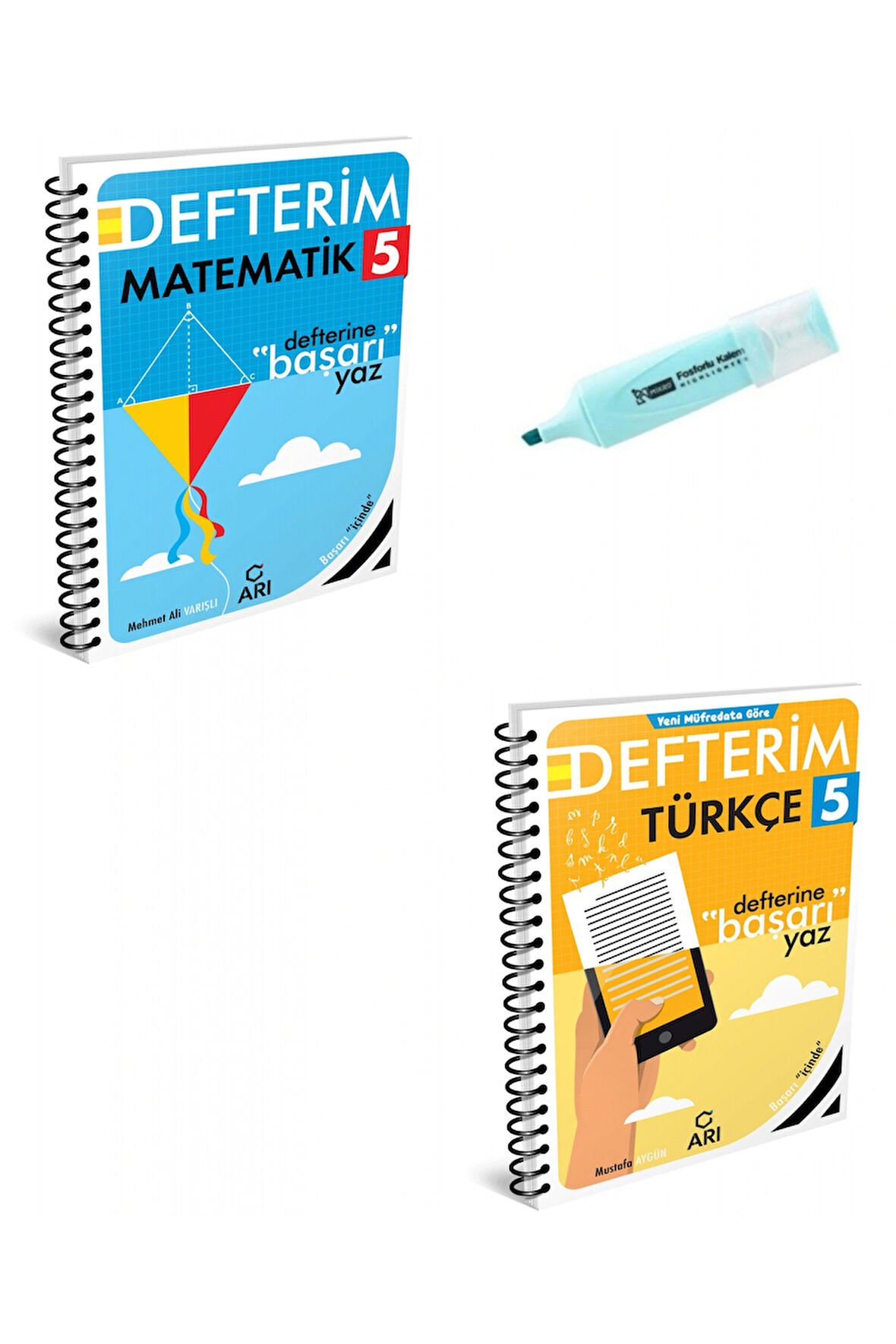 5.Sınıf Matematik Ve Türkçe Akıllı Defterim (Yeni Müfredat)