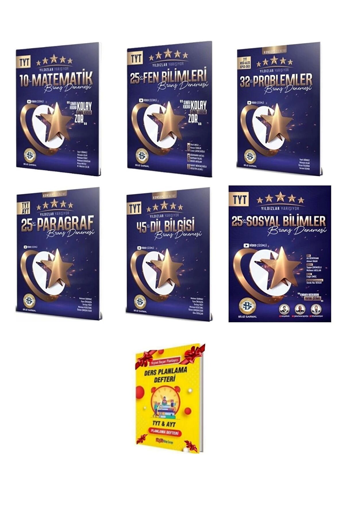 TYT BilgiSarmal Yıldızlar Yarışıyor Deneme Seti