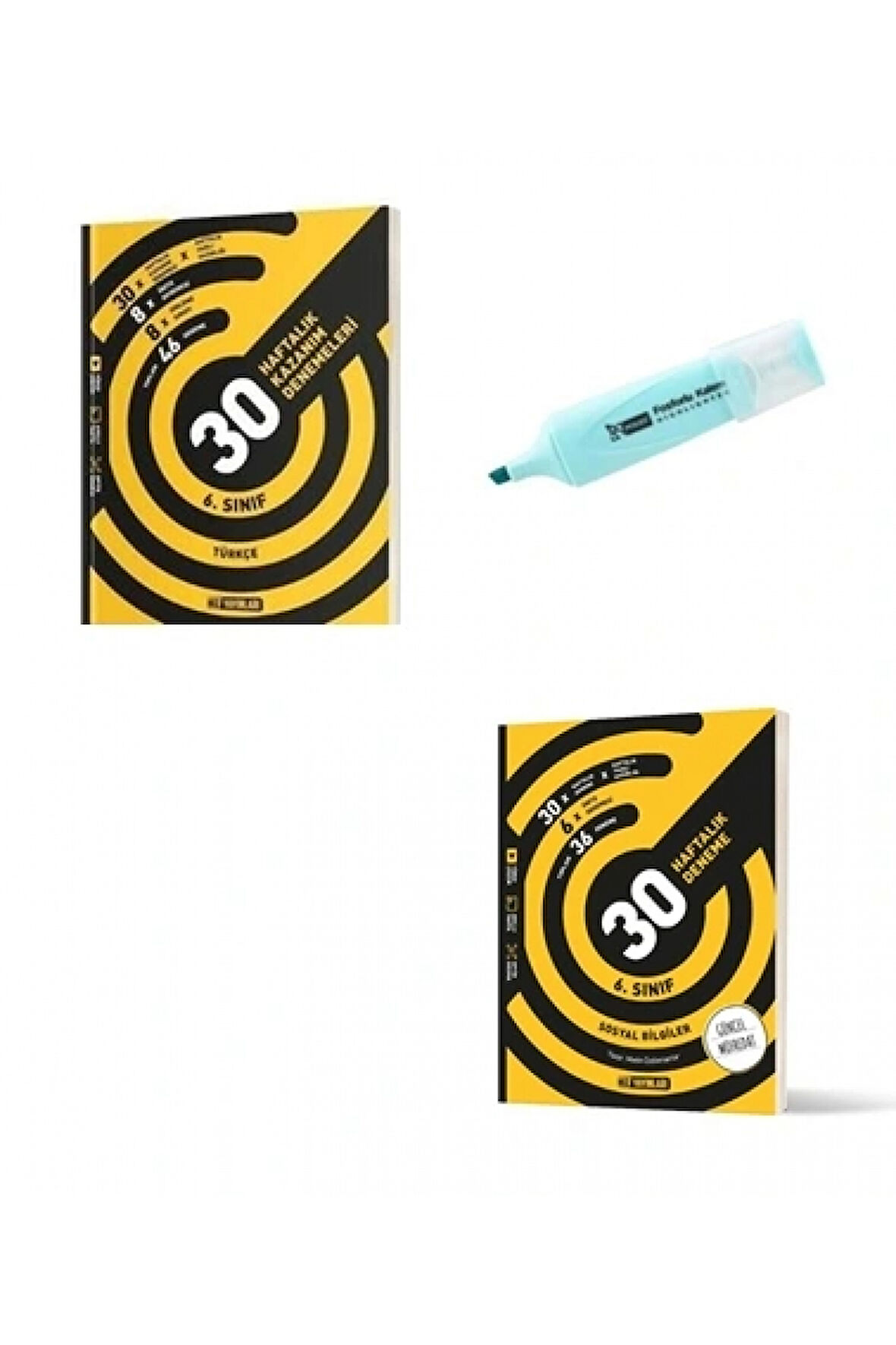 6.Sınıf Türkçe Ve Sosyal Bilgiler 30 Haftalık Deneme (Yeni Müfredat)