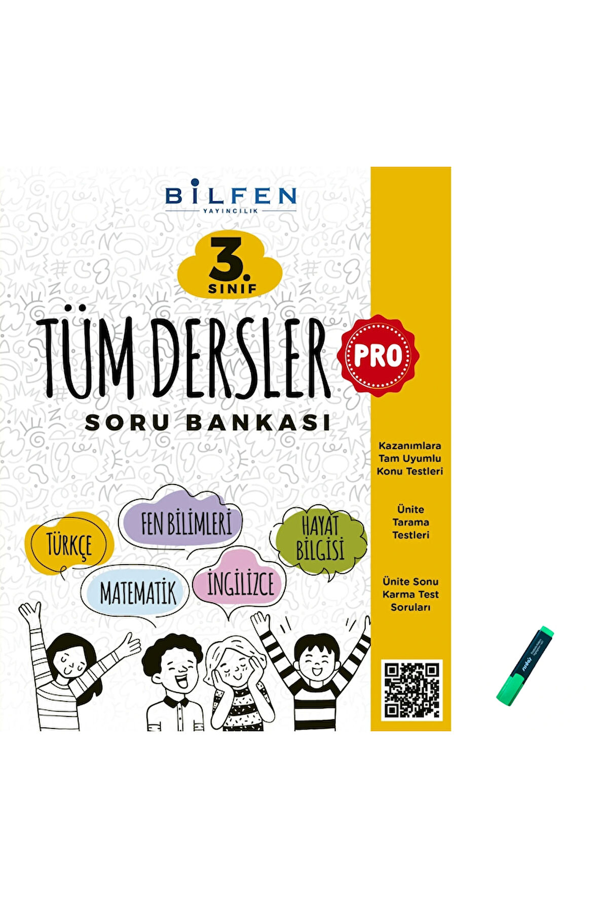 3. Sınıf Kazanımlara Tam Uyumlu Tüm Dersler Pro Soru Bankası