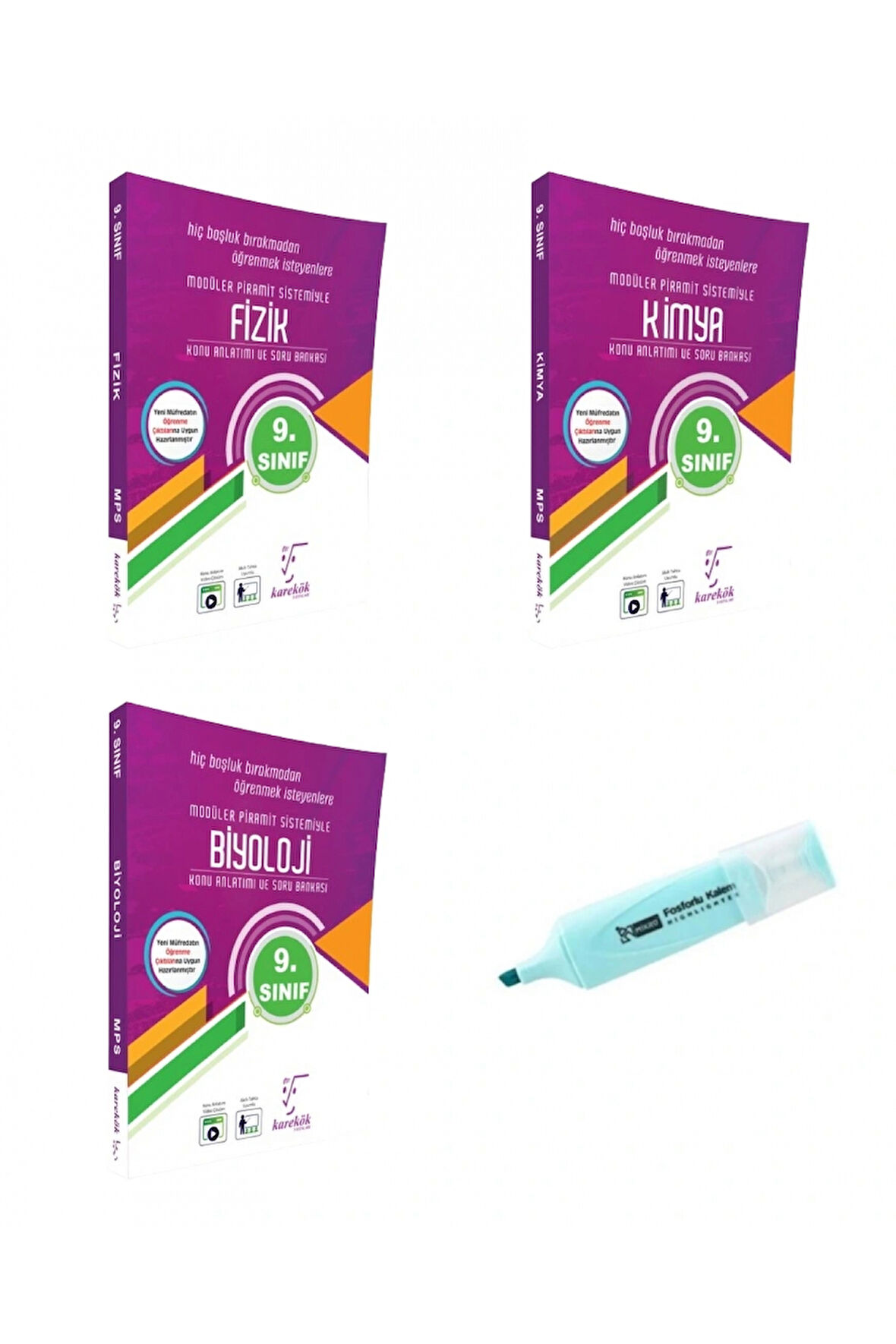 9.Sınıf Fizik Kimya Ve Biyoloji MPS Konu Anlatımı Soru Bankası (Yeni Müfredat)