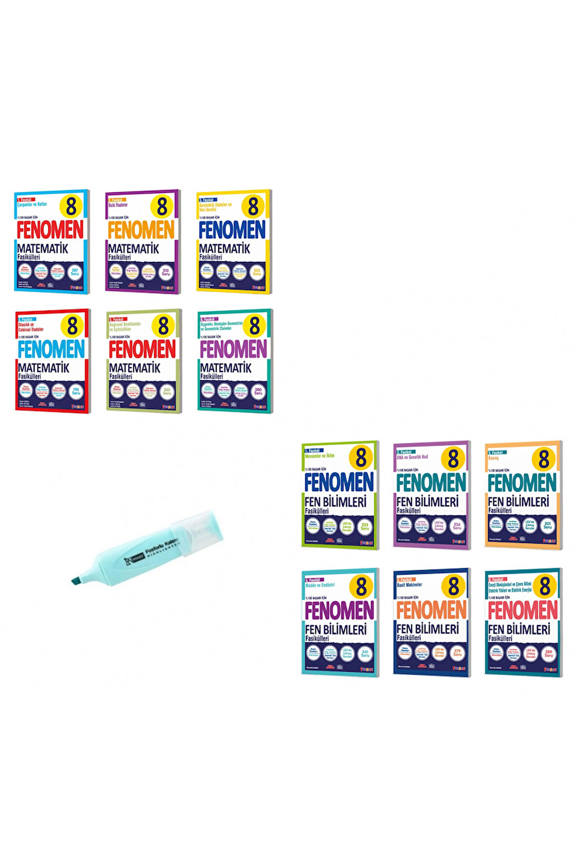 LGS 8.Sınıf Matematik Ve Fen Bilimleri Fasikülleri Soru Bankası