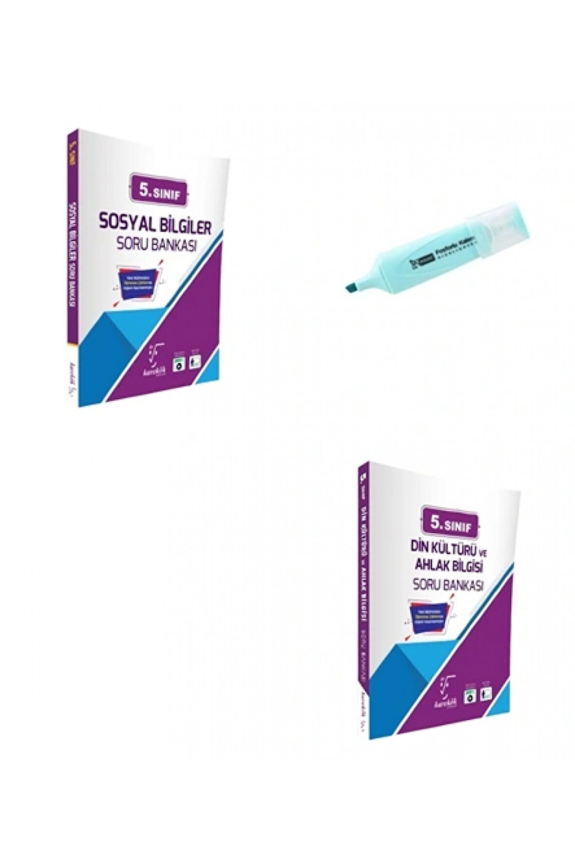 5.Sınıf Sosyal Bilgiler Ve Din Kültürü Ve Ahlak Bilgisi Soru Bankası (Yeni Müfredat)
