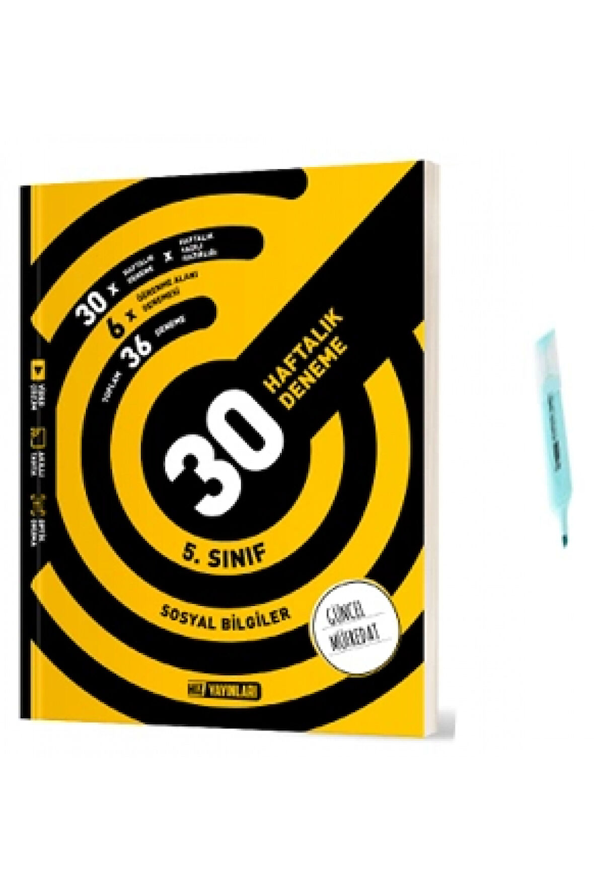 5.Sınıf Sosyal Bilgiler 30 Haftalık Deneme (Yeni Müfredat)