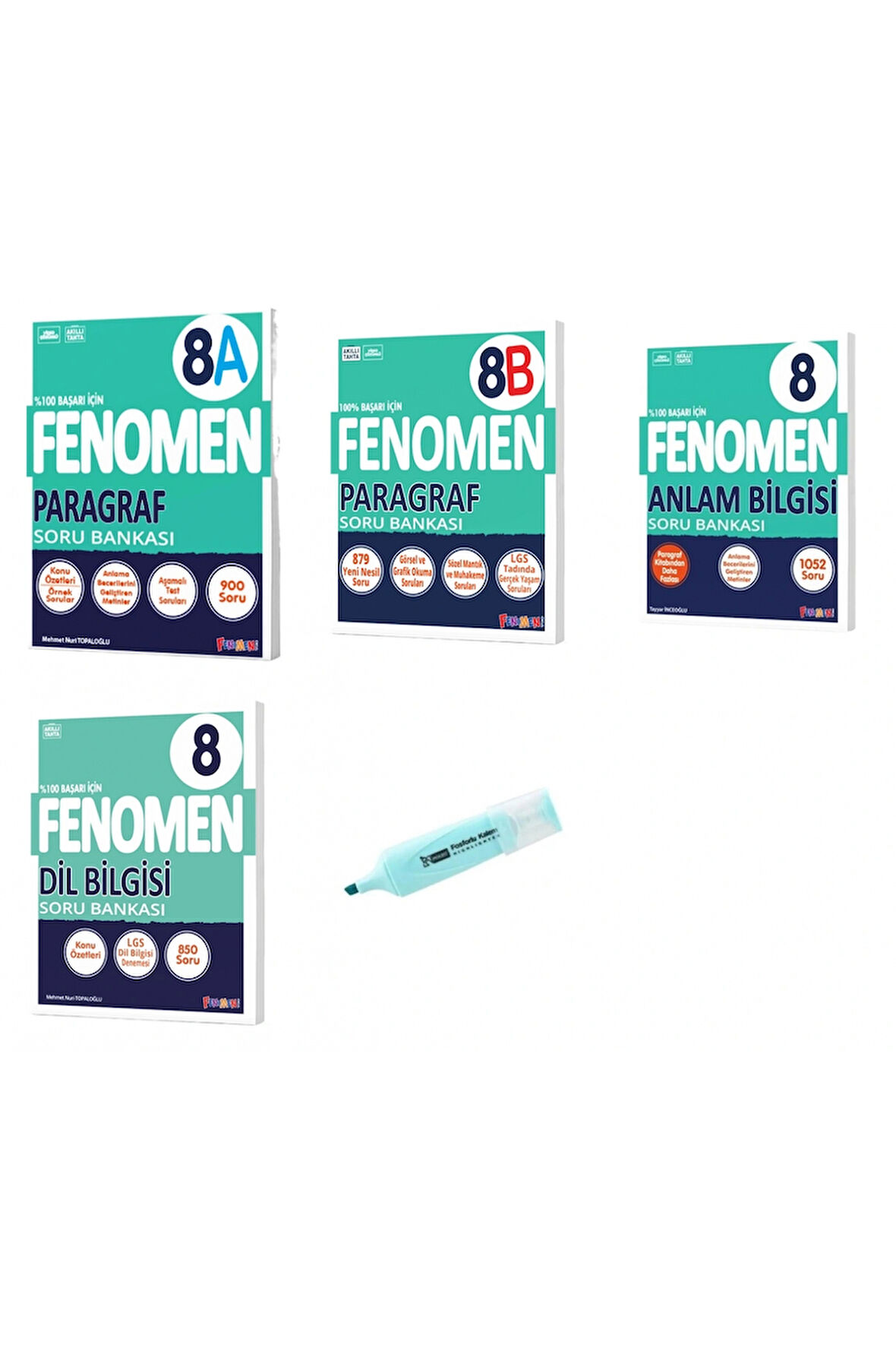 LGS 8.Sınıf Paragraf A-B Anlam Bilgisi Ve Dil Bilgisi Soru Bankası