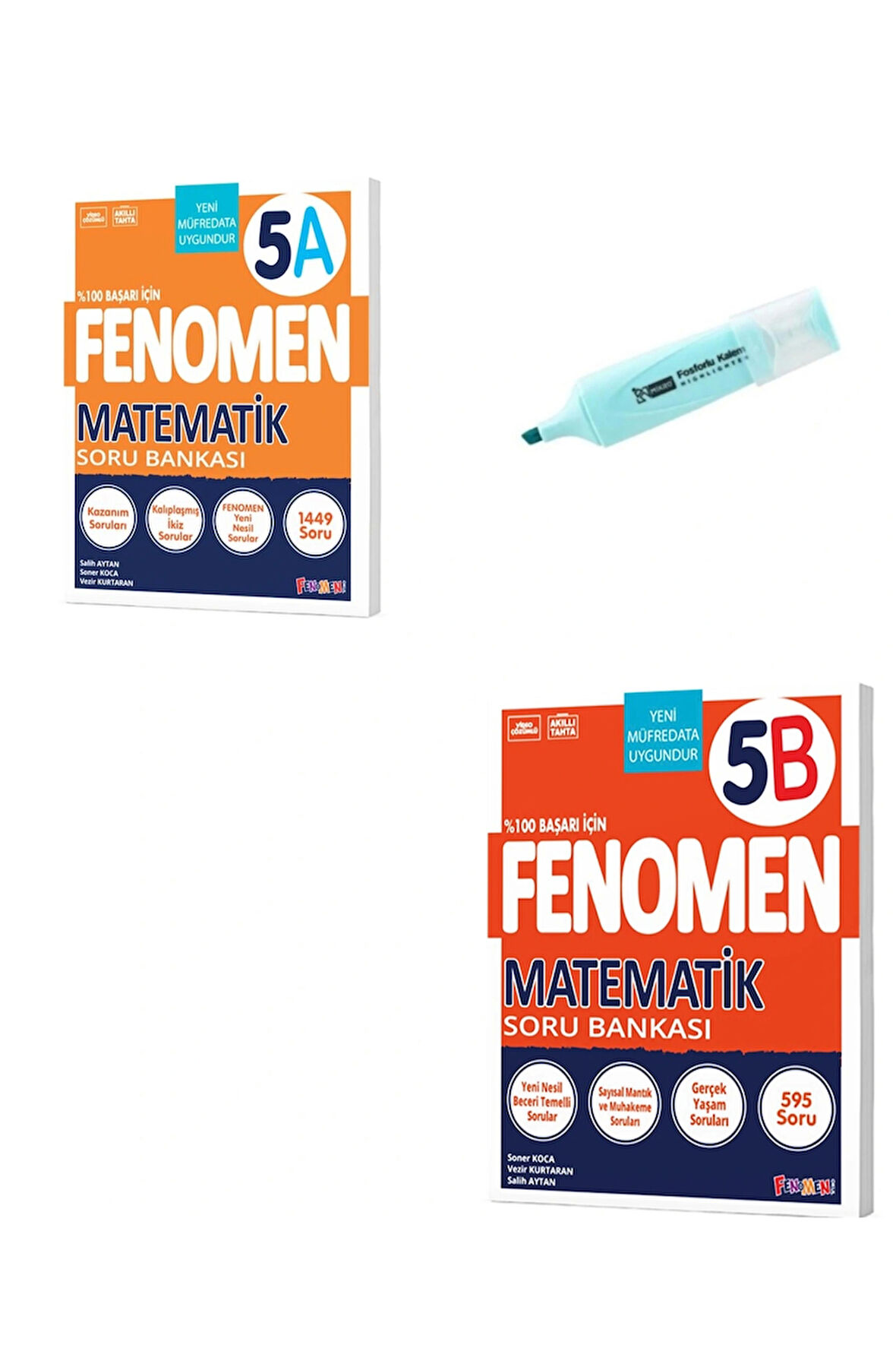 5.Sınıf Matematik A Ve Matematik B Soru Bankası