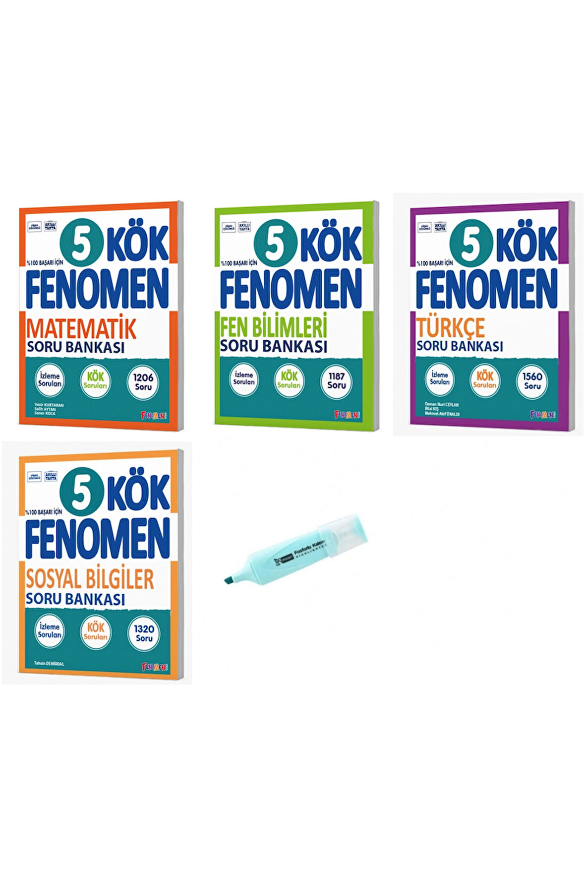 5. Sınıf KÖK Serisi Matematik Fen Bilimleri Türkçe Ve Sosyal Soru Bankası