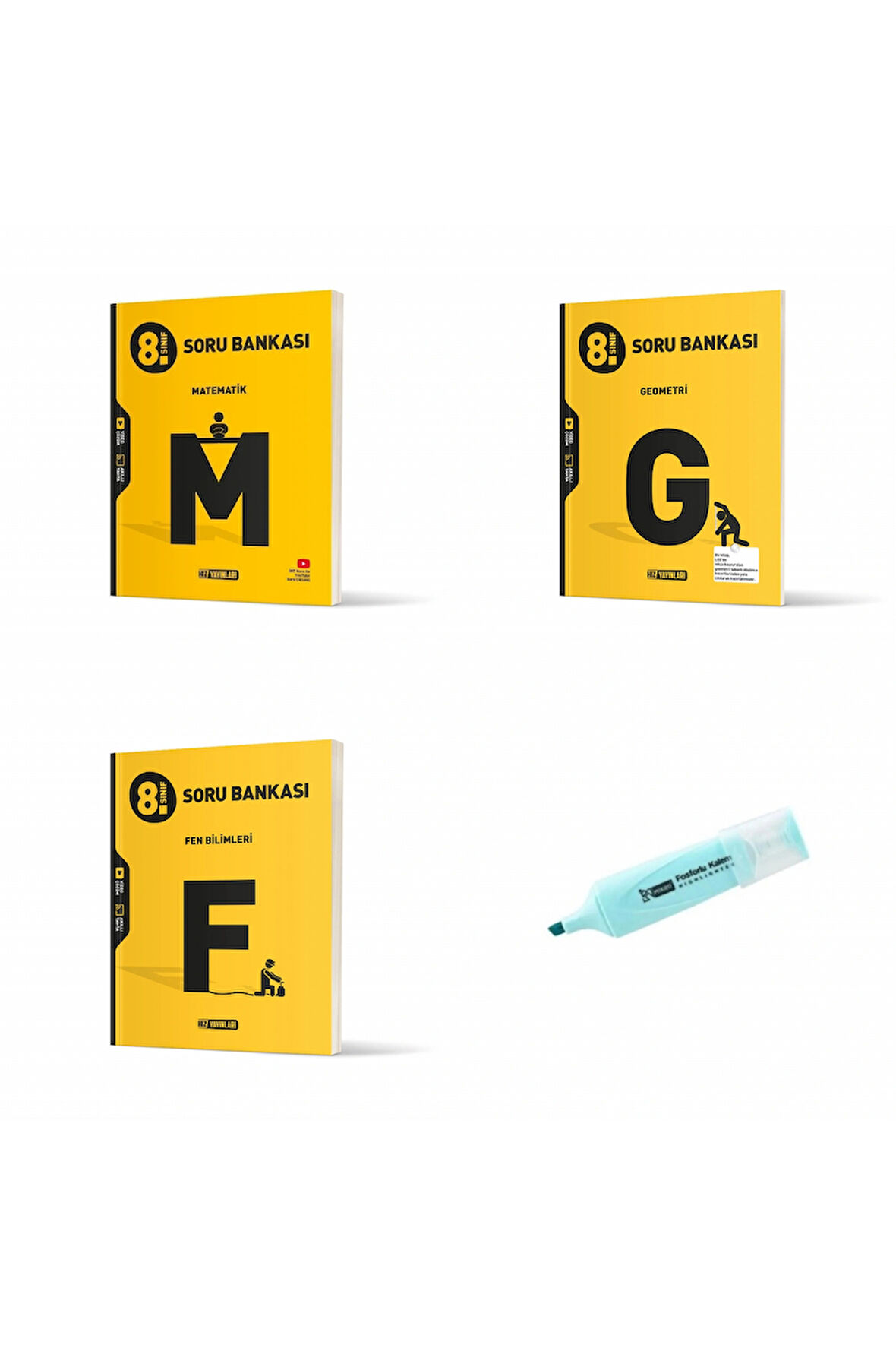 LGS 8.Sınıf Matematik Geometri Ve Fen Bilimleri Soru Bankası