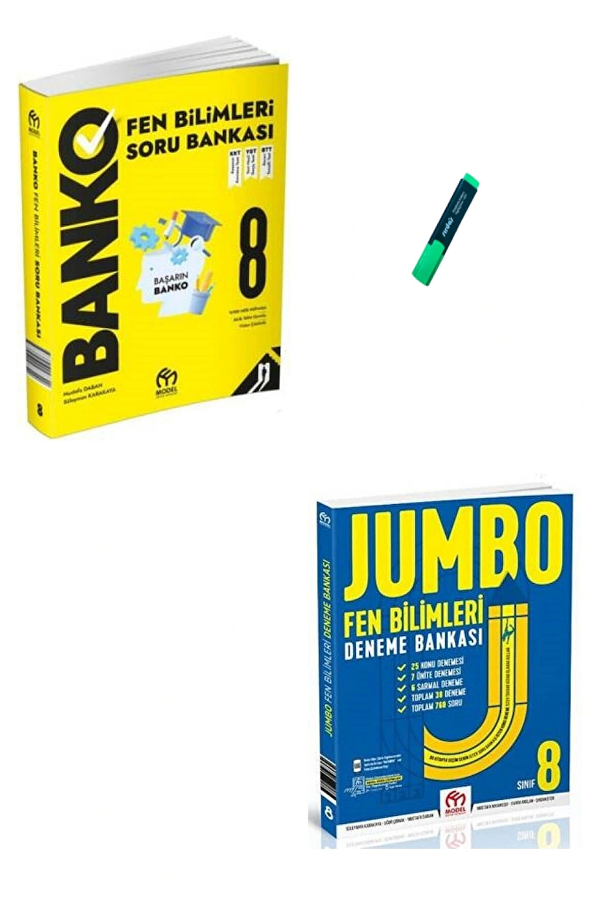LGS 8. Sınıf Fen Bilimleri Banko Soru Bankası ve Jumbo Deneme