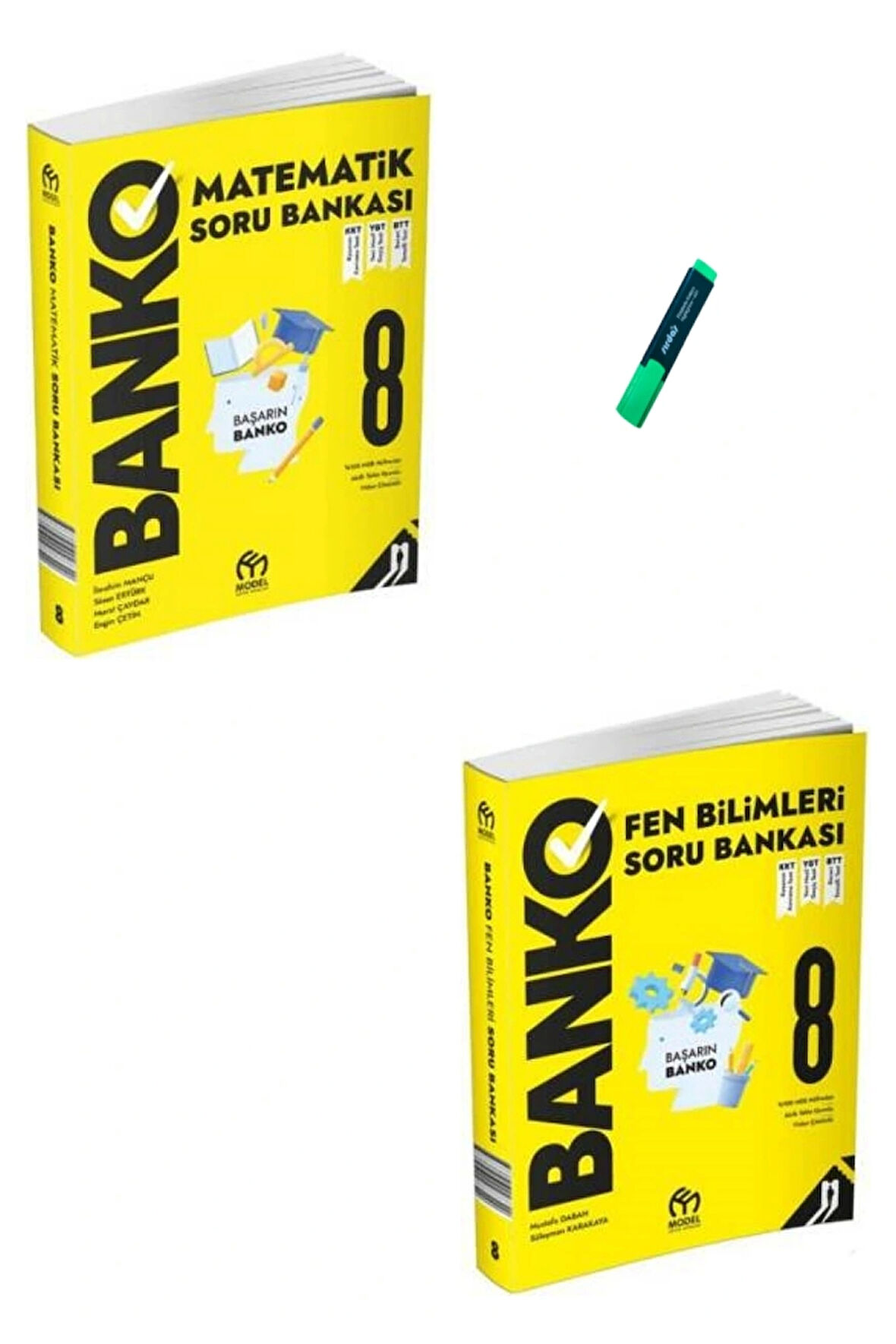 LGS 8. Sınıf Banko Serisi Matematik ve Fen Bilimleri Soru Bankası