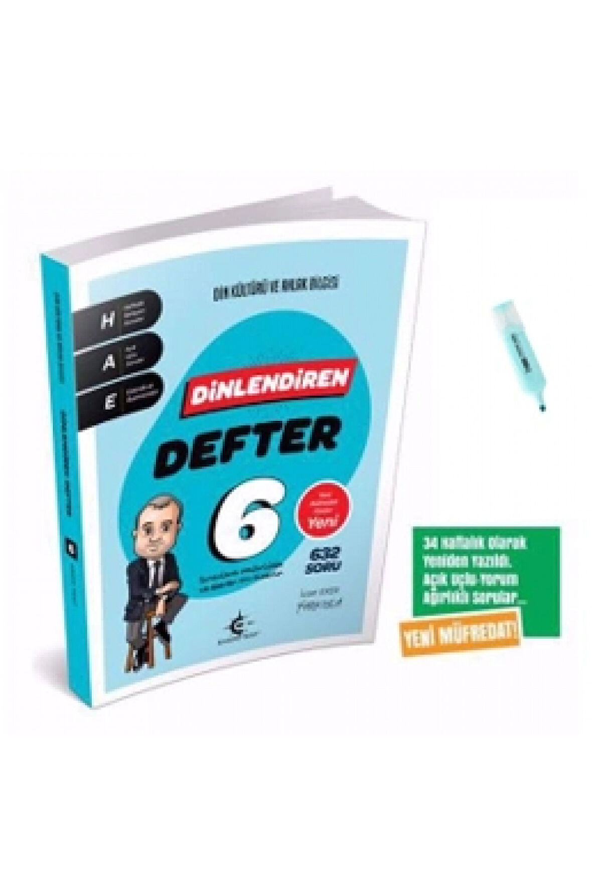 6.Sınıf Eker Test Din Kültürü Ve Ahlak Bilgisi Dinlendiren Defter