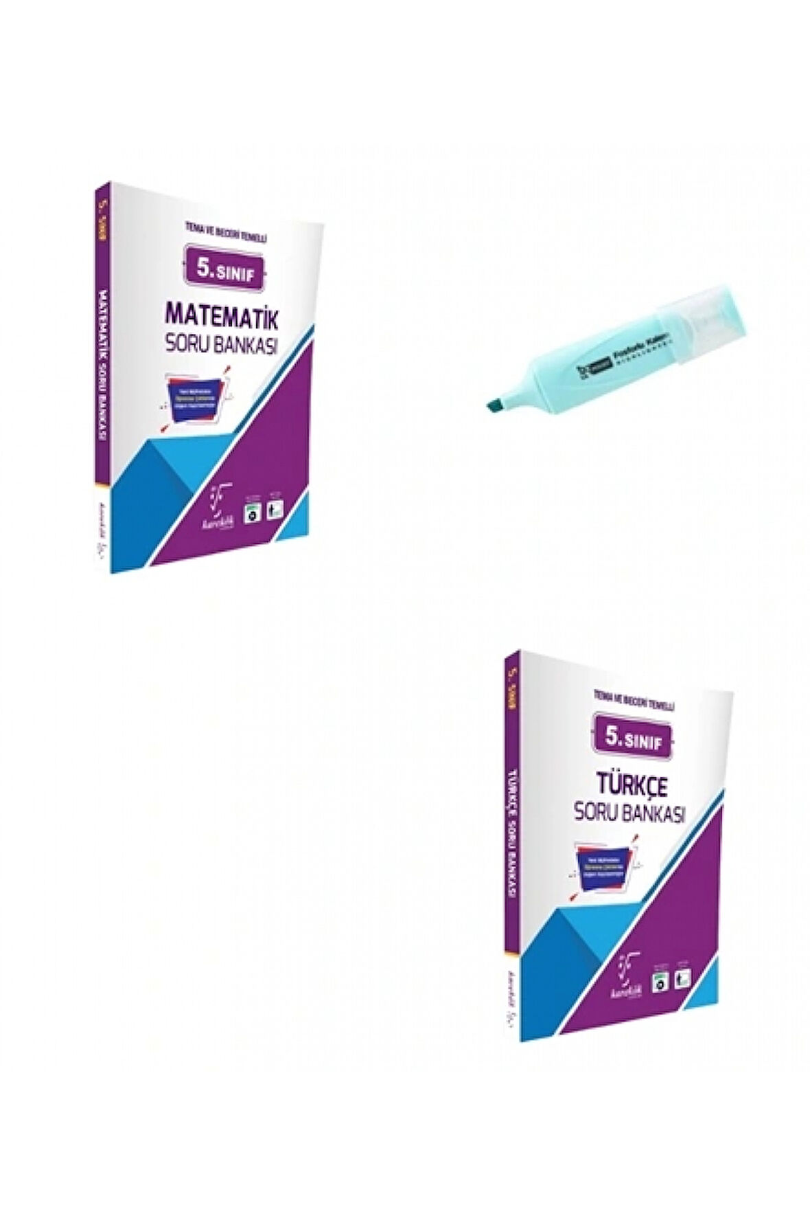 5.Sınıf Matematik Ve Türkçe Soru Bankası (Yeni Müfredat)