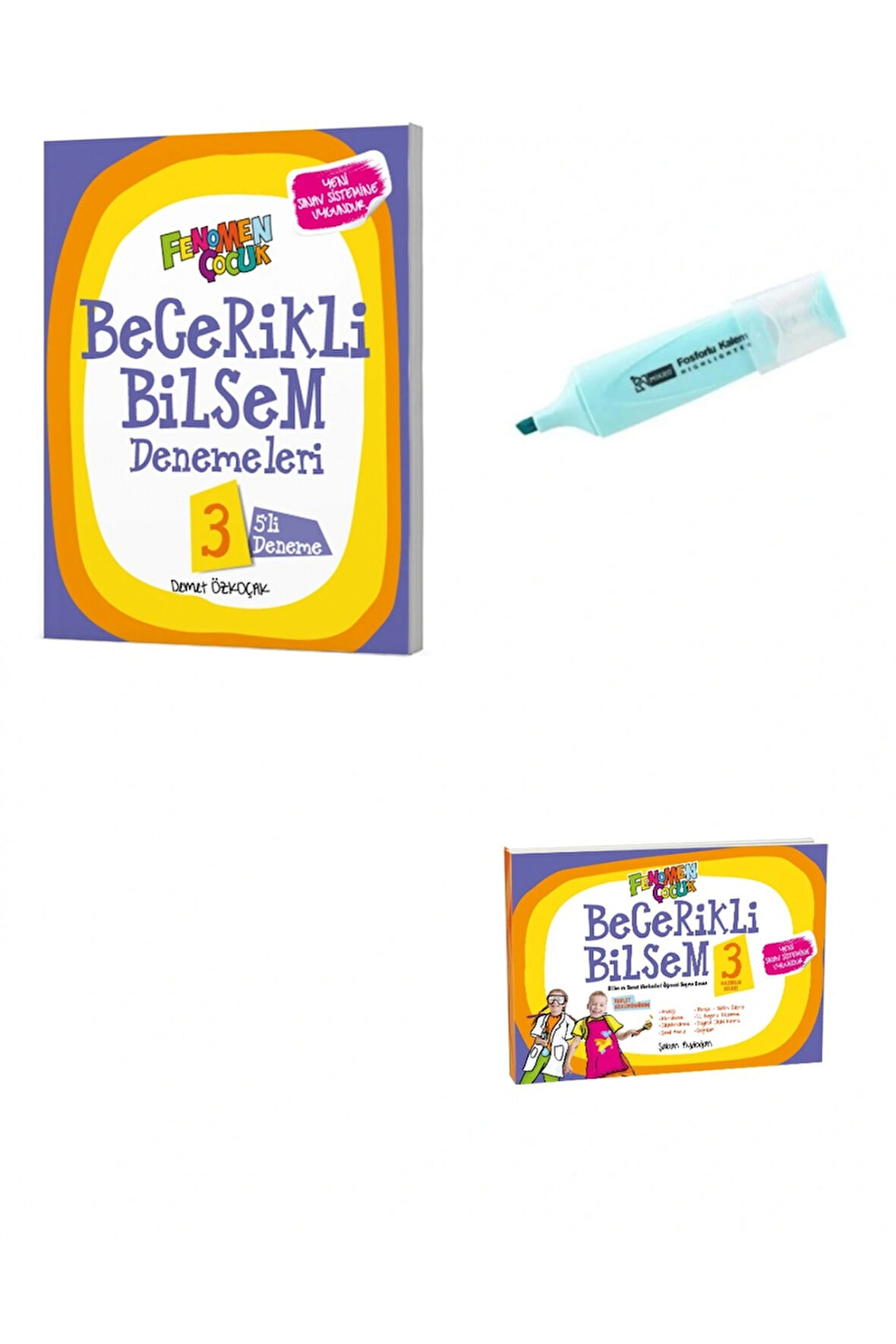 3. Sınıf Becerikli Bilsem Hazırlık Kitabı ve Deneme