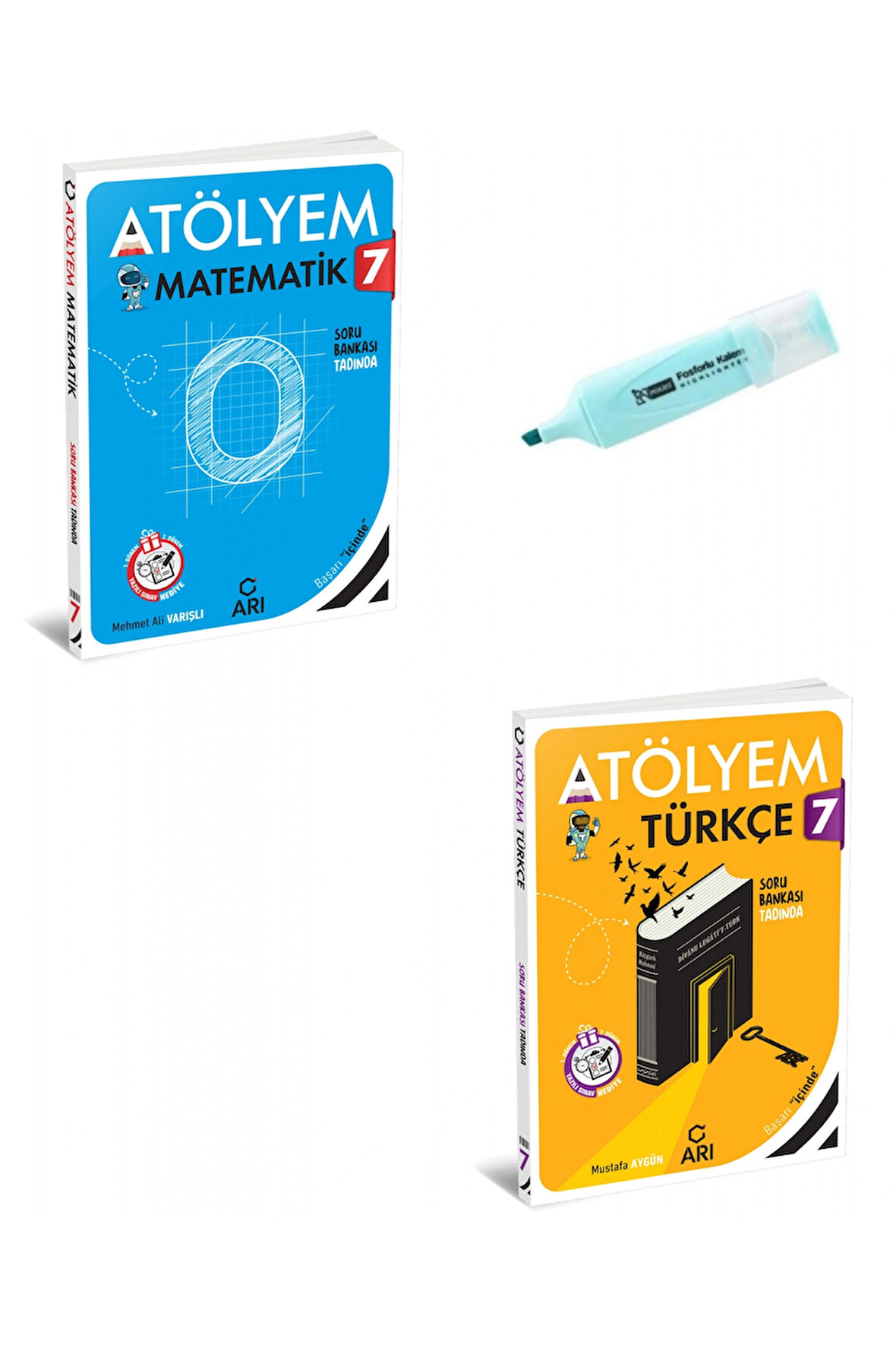 7.Sınıf Matematik Ve Türkçe Atölyem Soru Bankası