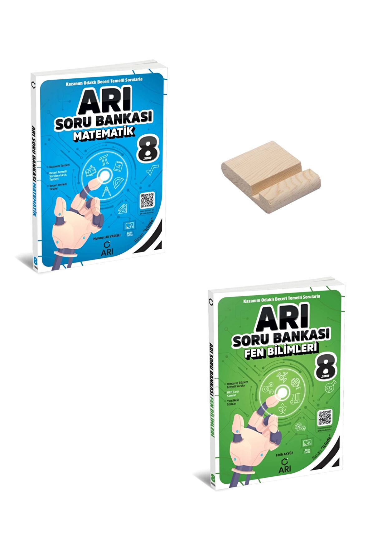 LGS 8. Sınıf Matematik ve Fen Bilimleri Arı Soru Bankası