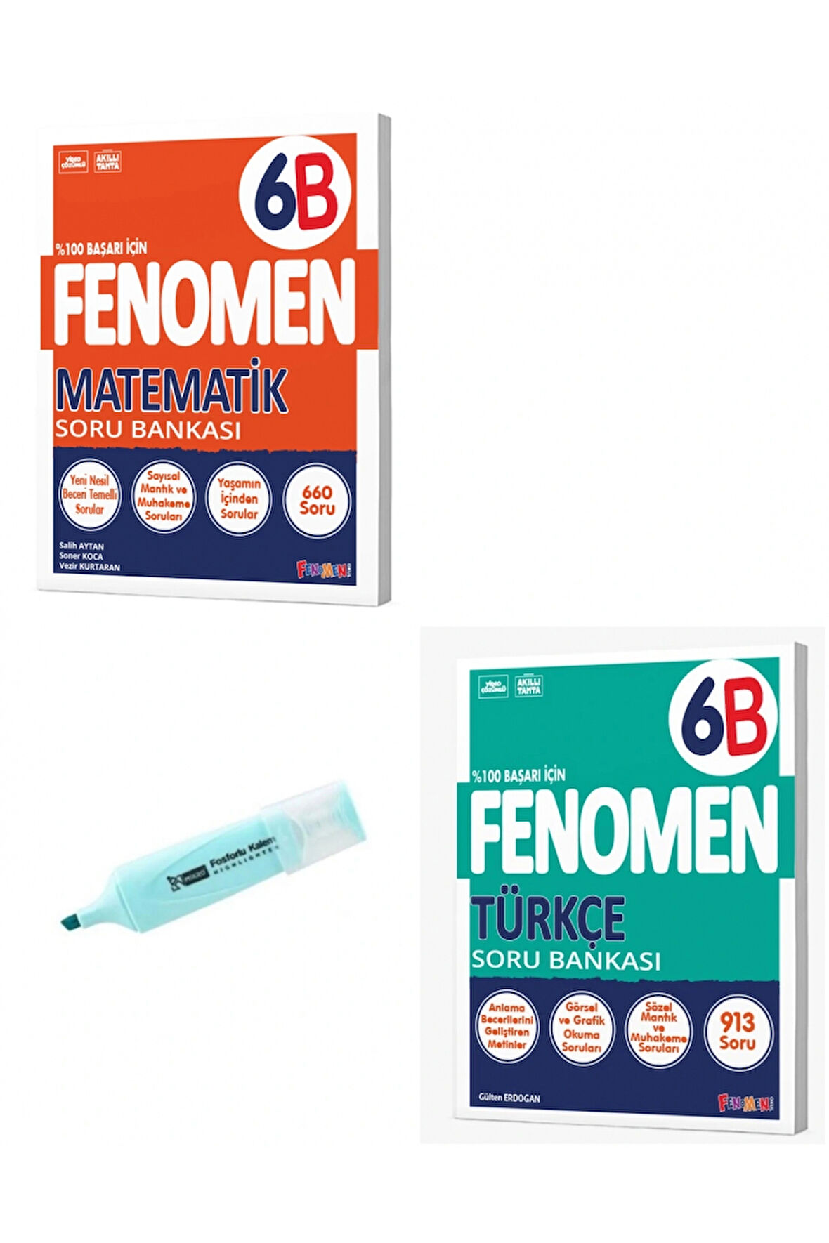 6. Sınıf B Serisi Matematik Ve Türkçe Soru Bankası