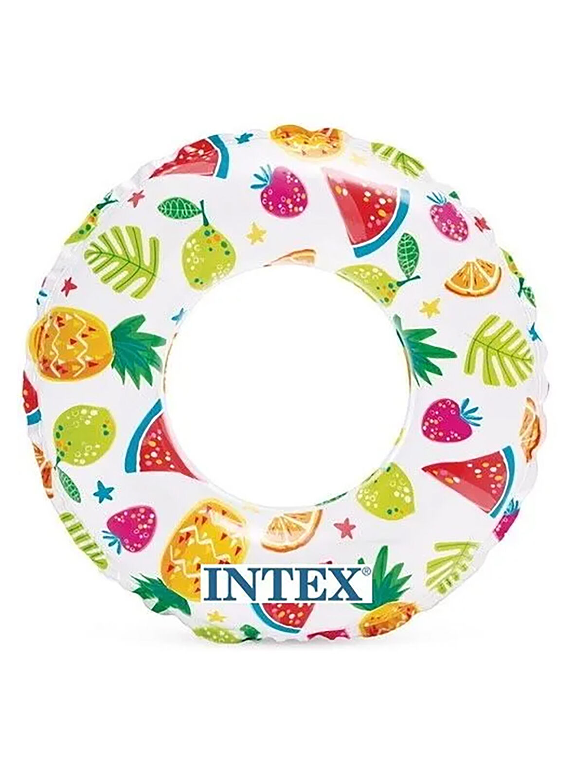 İntex Baskılı Simit 61 Cm Karışık Renkli