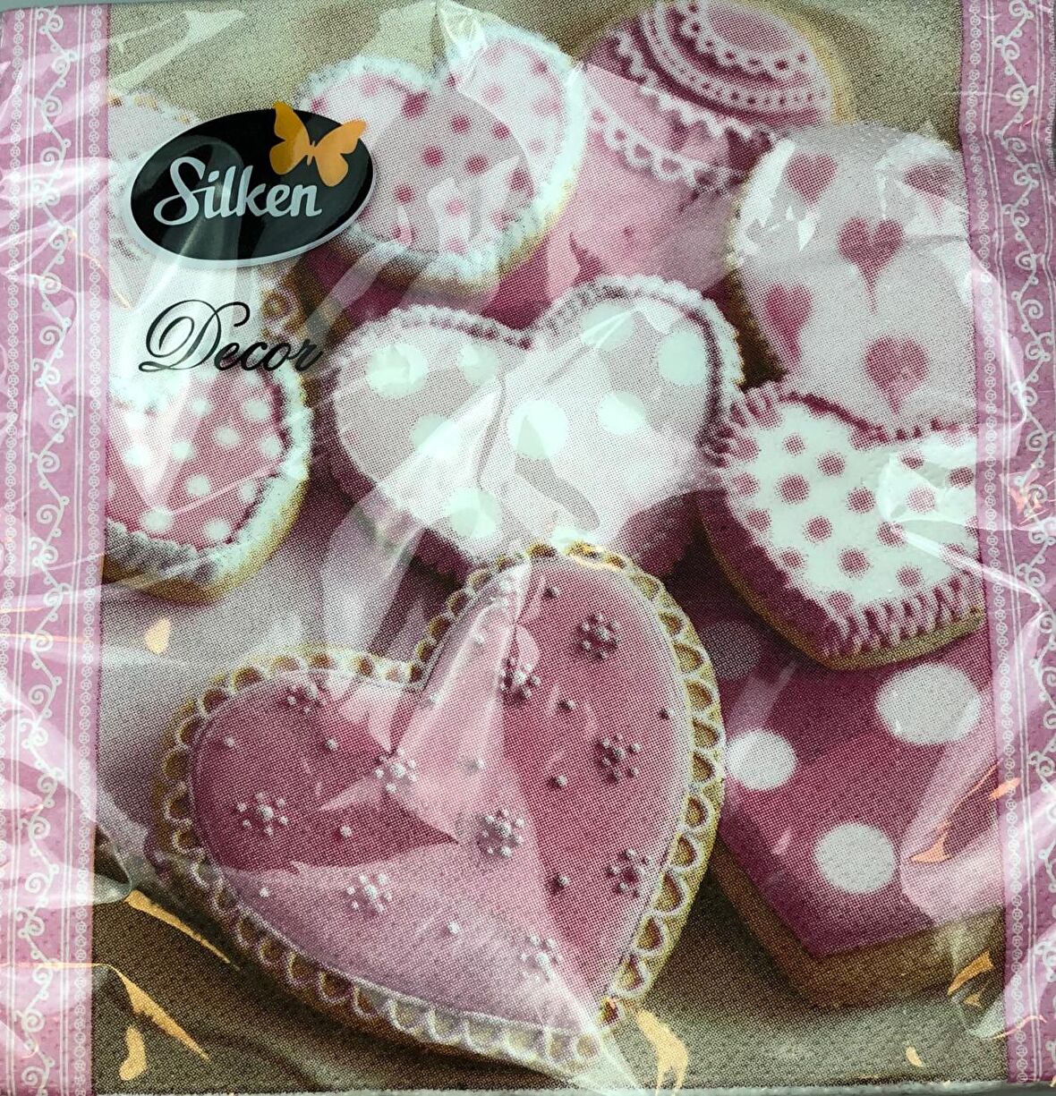 PEÇETE PEMBE KALPLER 18'Lİ