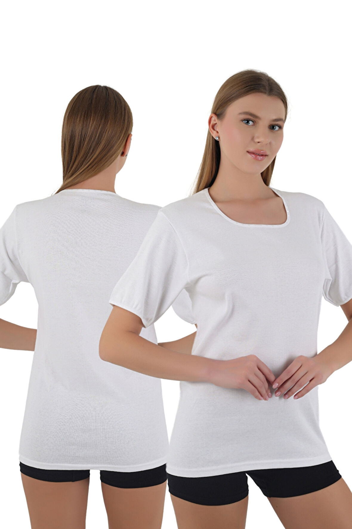 Kadın Fanila – %100 Ribana Kumaş