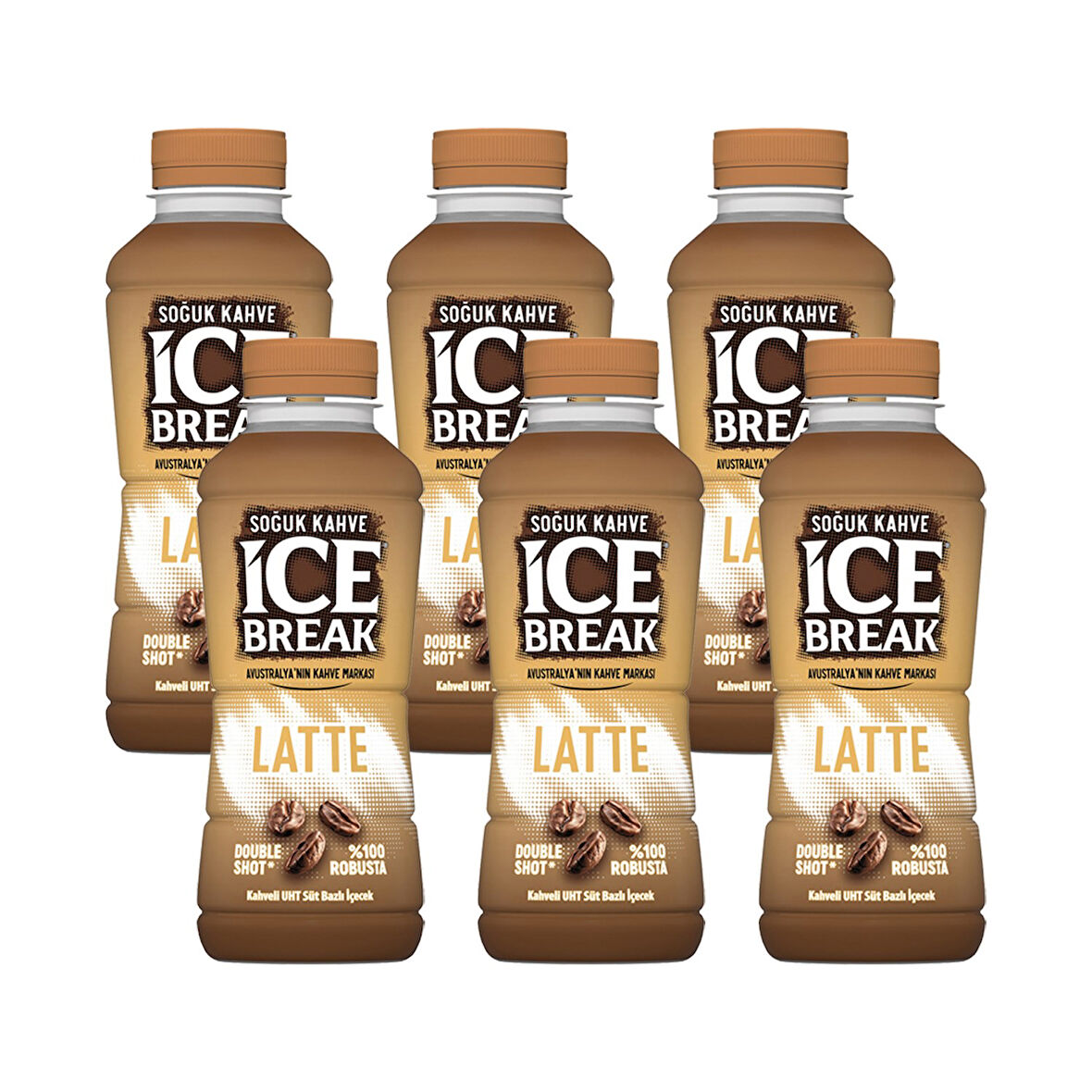 Ülker Ice Break Latte 375 ml 6 lı