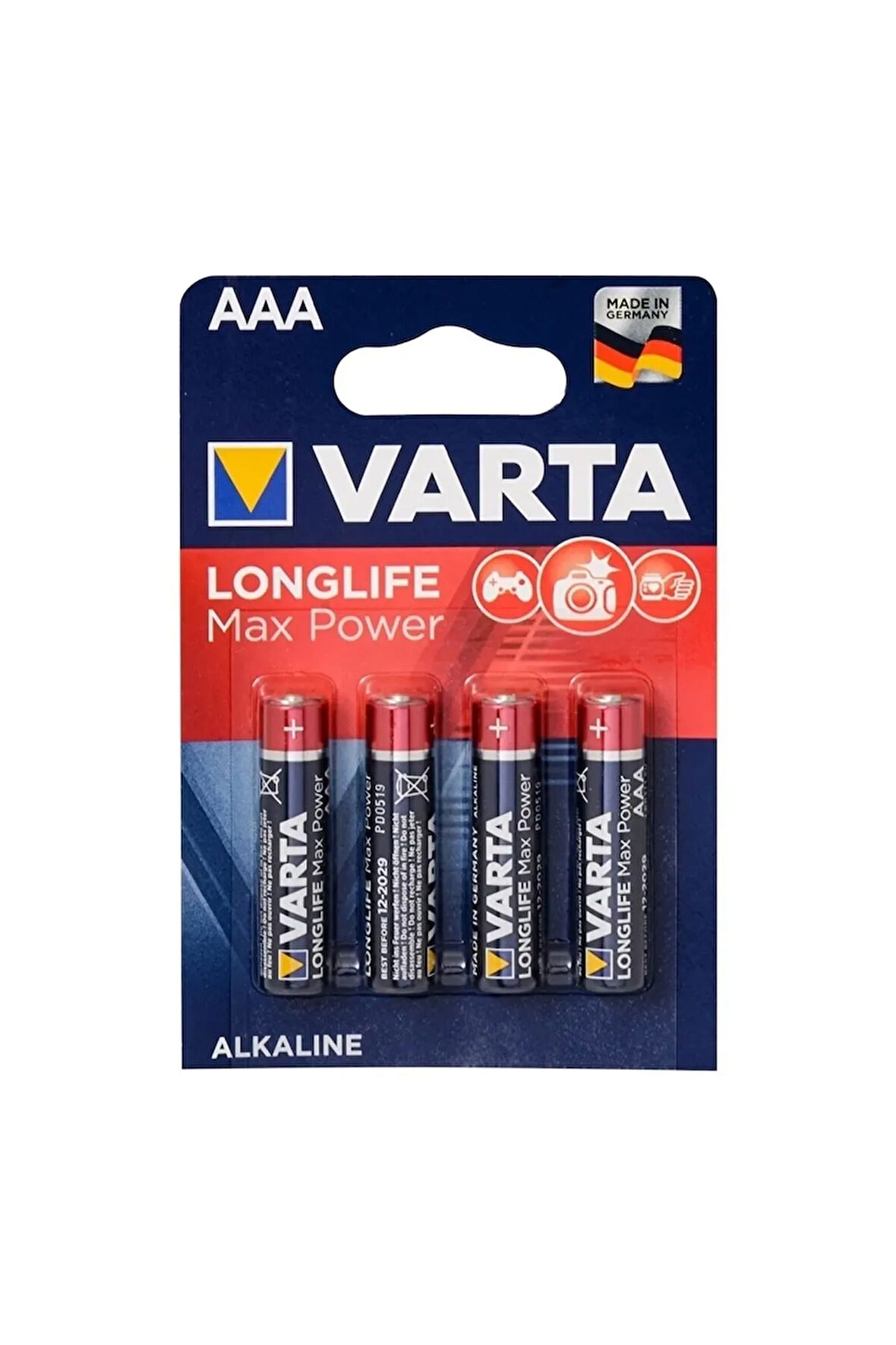 Longlife Max Power 4703 Aaa Pil 4'lü