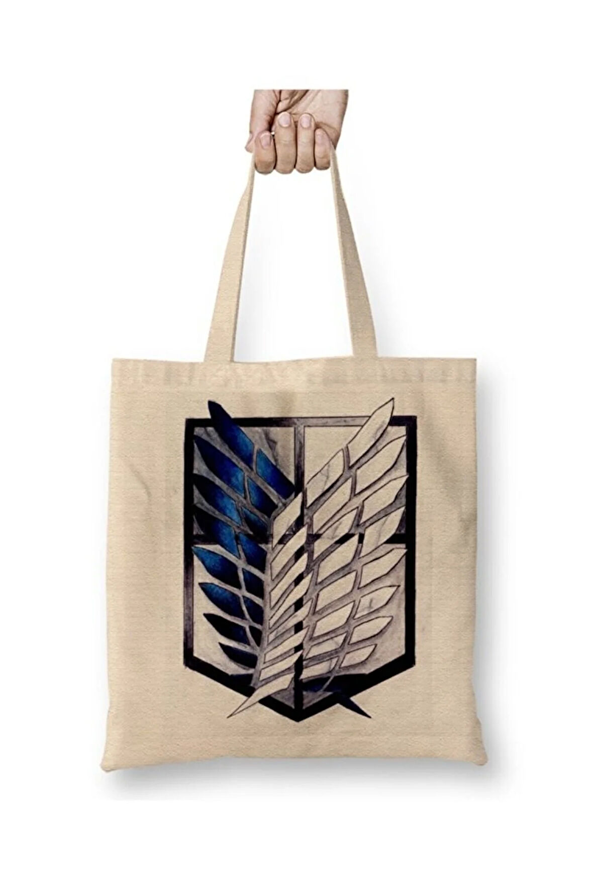 Attack On Titan Military Scouting Legion Classic Bez Çanta Alışveriş Çantası