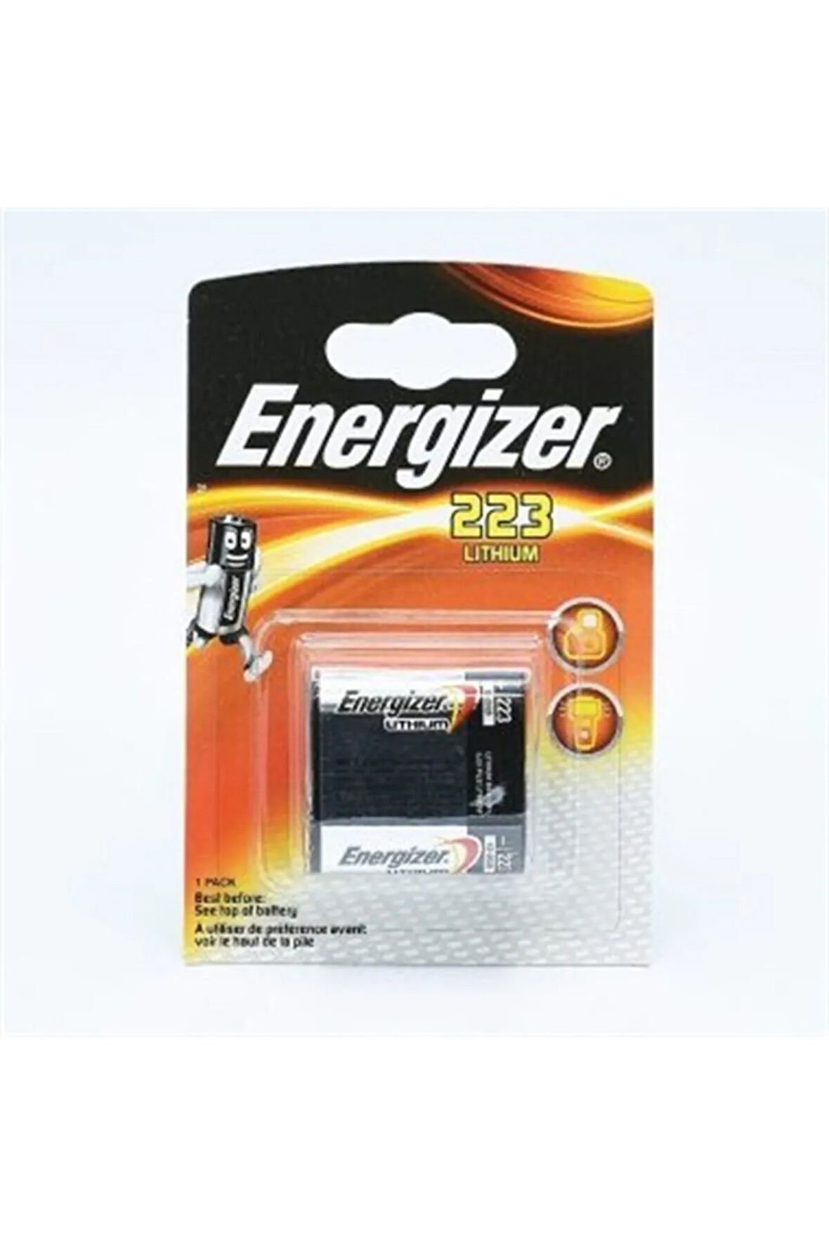 Energizer 223 Cr-p2 Lithium 6v Pil