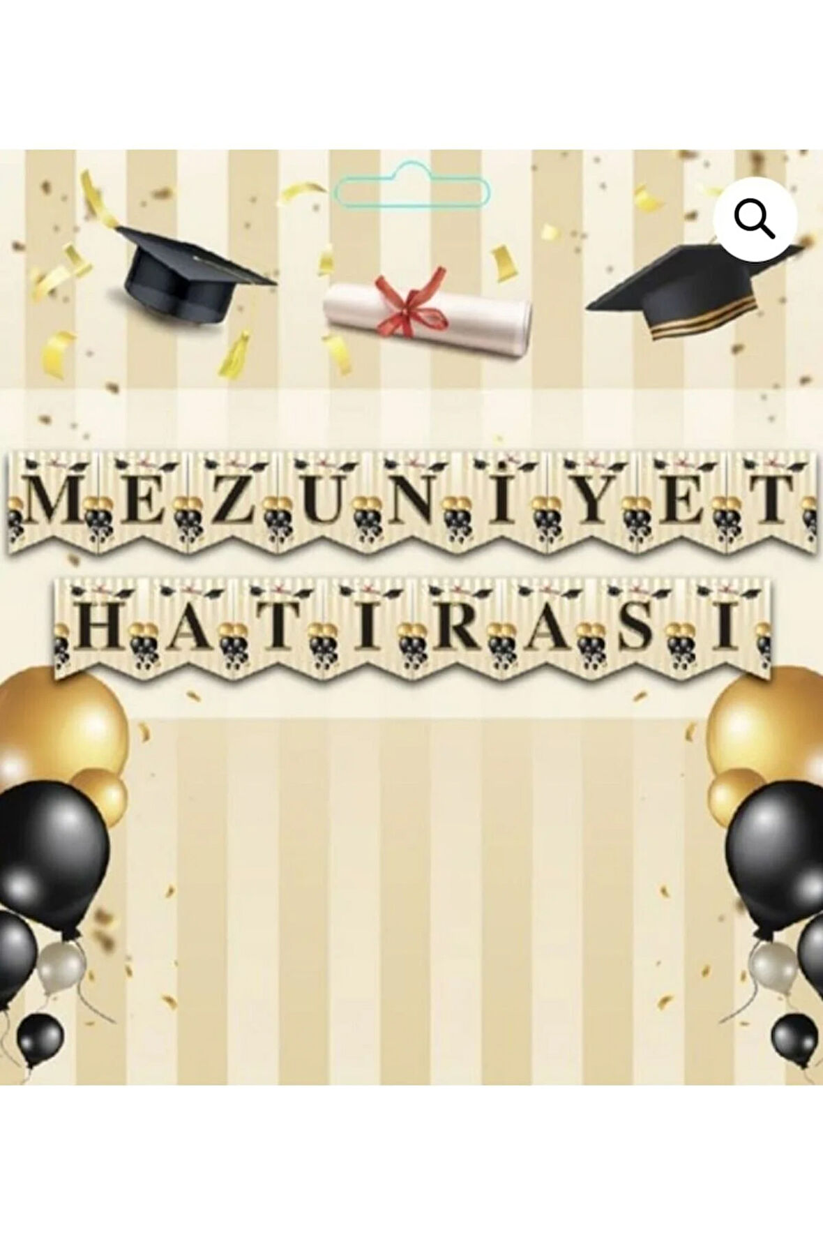 MEZUNİYET HATIRASI ZİKZAK BANNER