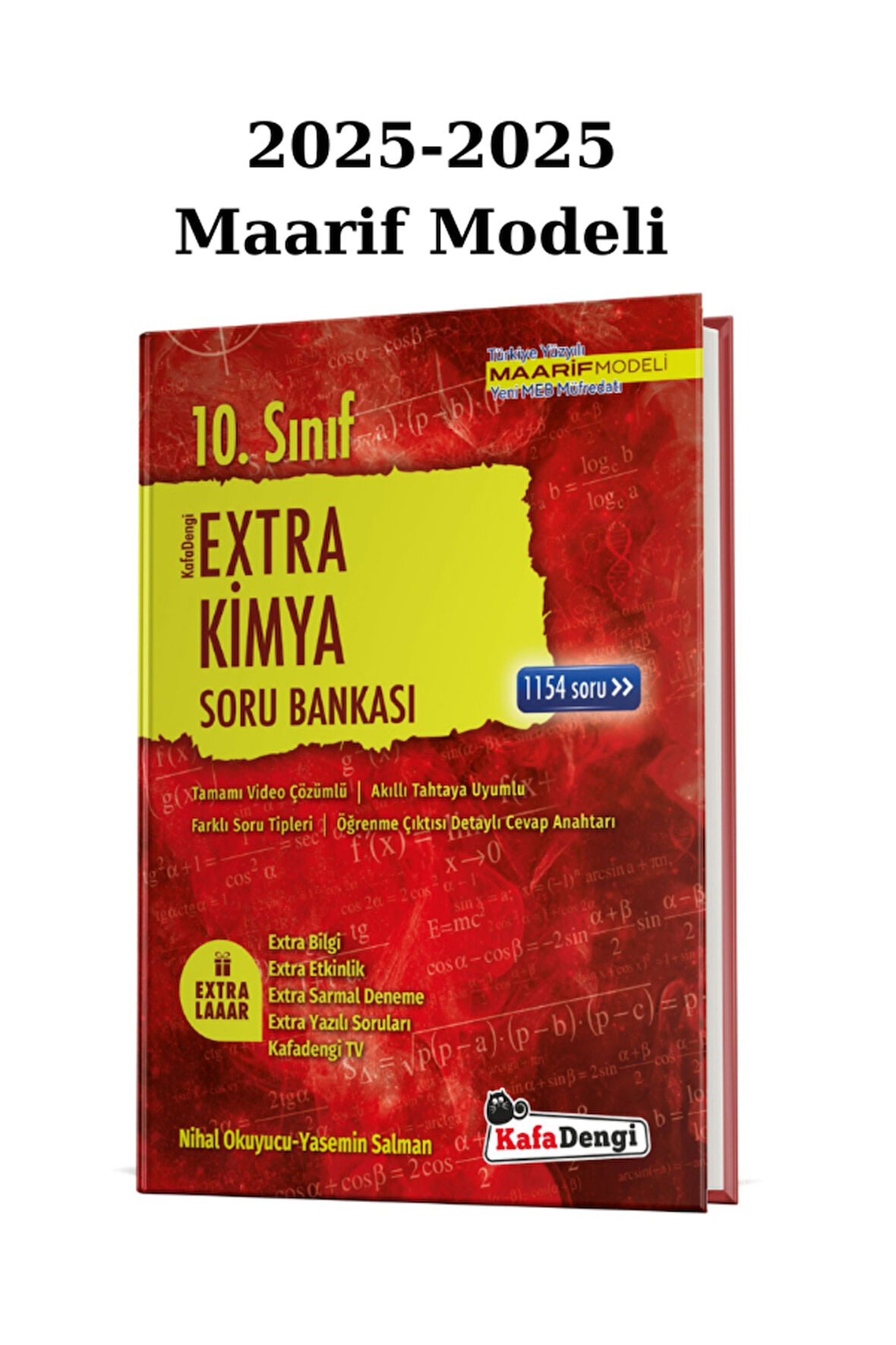 Kafadengi 10. Sınıf Kimya Extra Soru Bankası 2025/26 Maarif Modeli