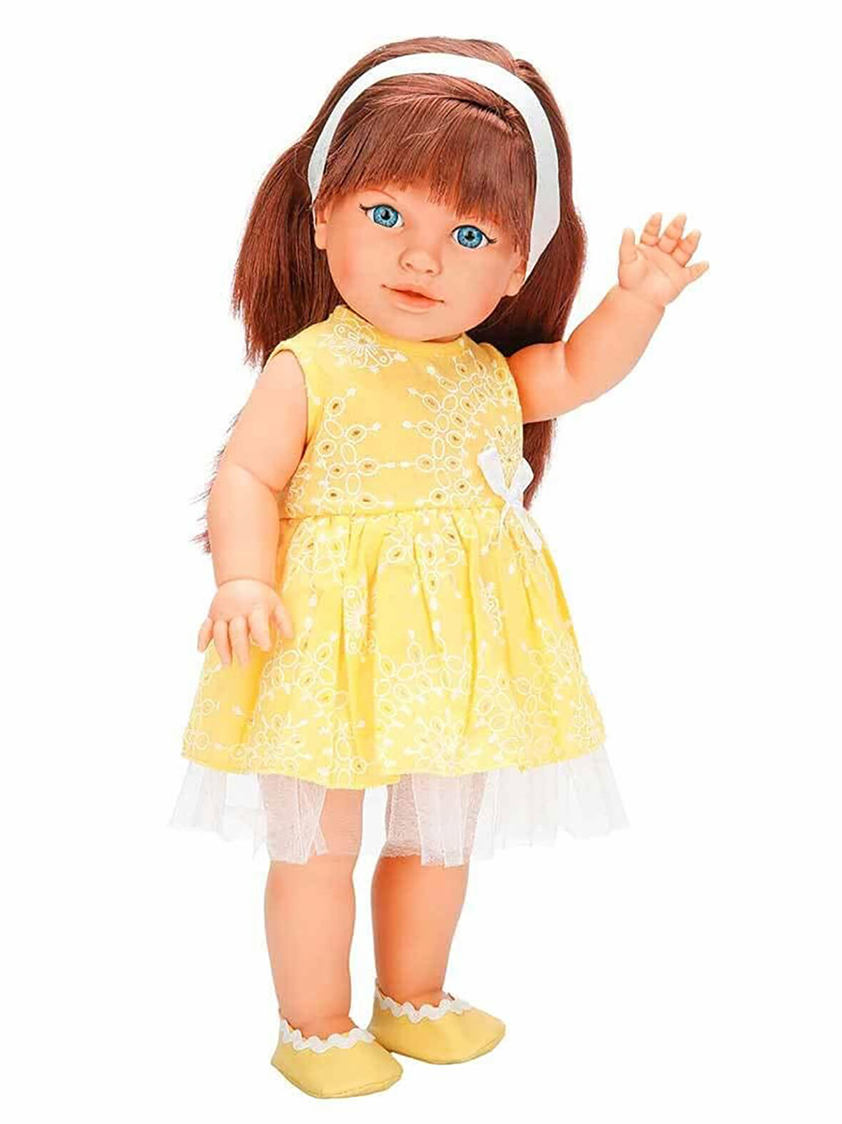 Sunman Oyuncak Tina Party Bebek 45 cm Sarı