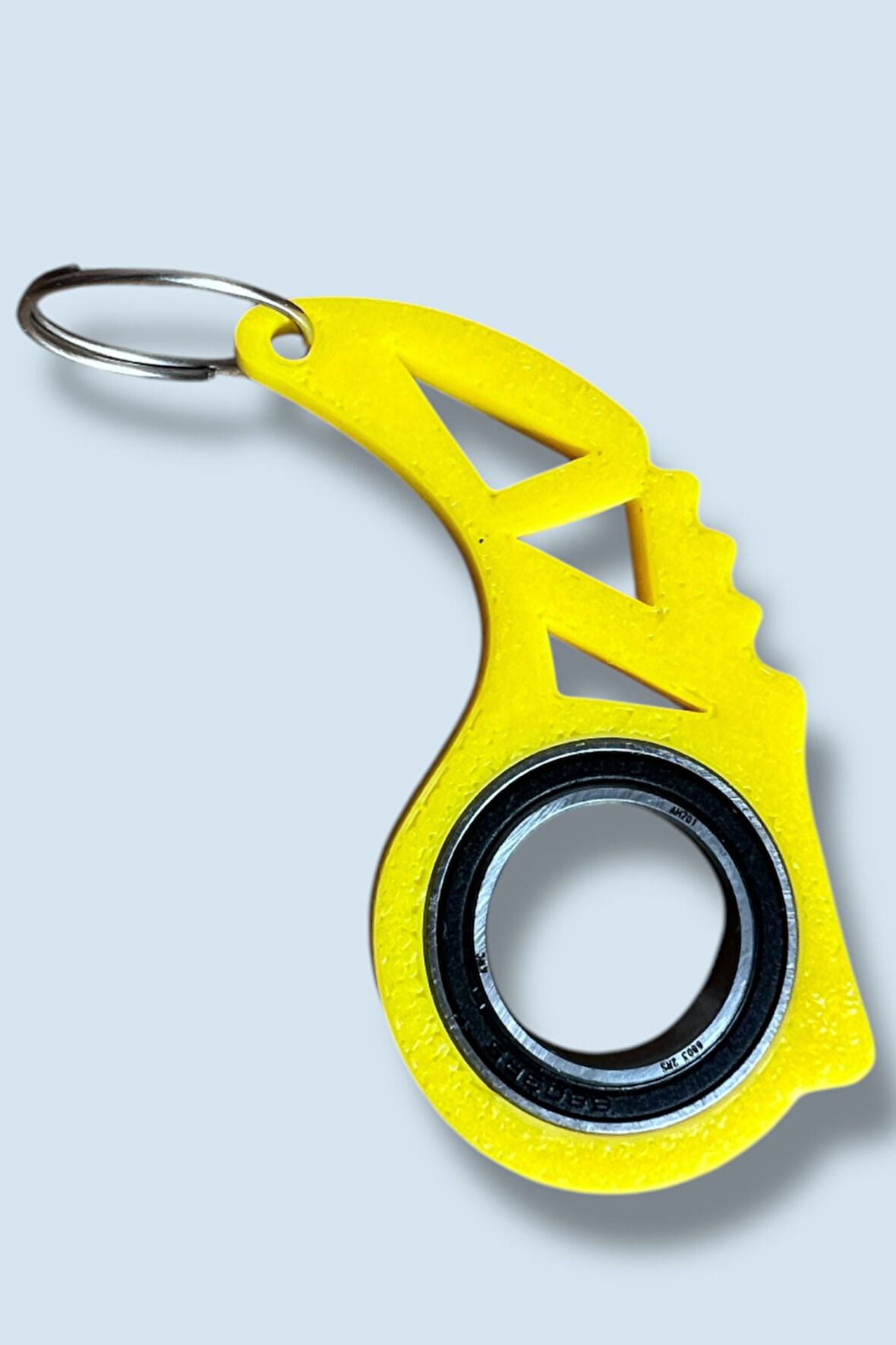 Keyrambit Rulmanlı Sarı Dönen Anahtarlık – 1 Adet