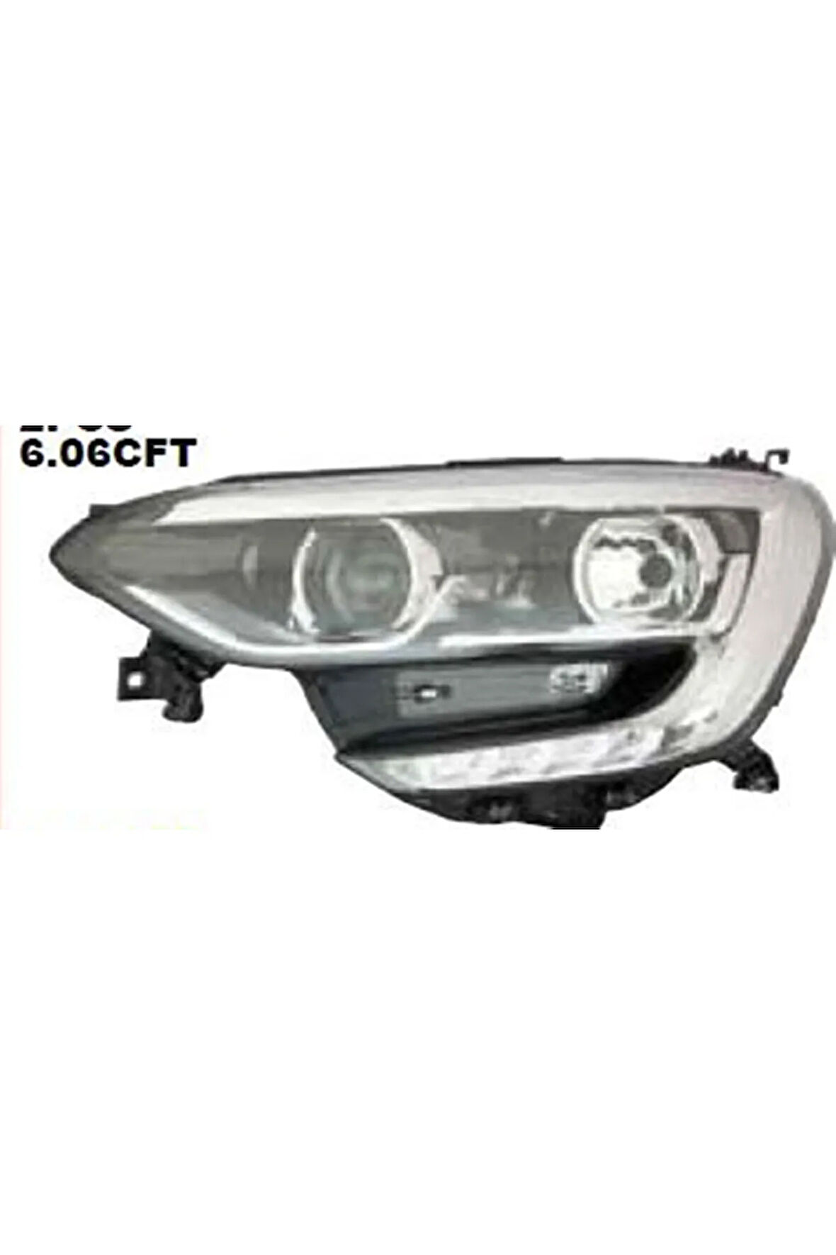 FAR SAG MOTORLU LEDLI KROM ÇERÇEVELI RENAULT MEGANE IV 2016-2020 JOY MODEL