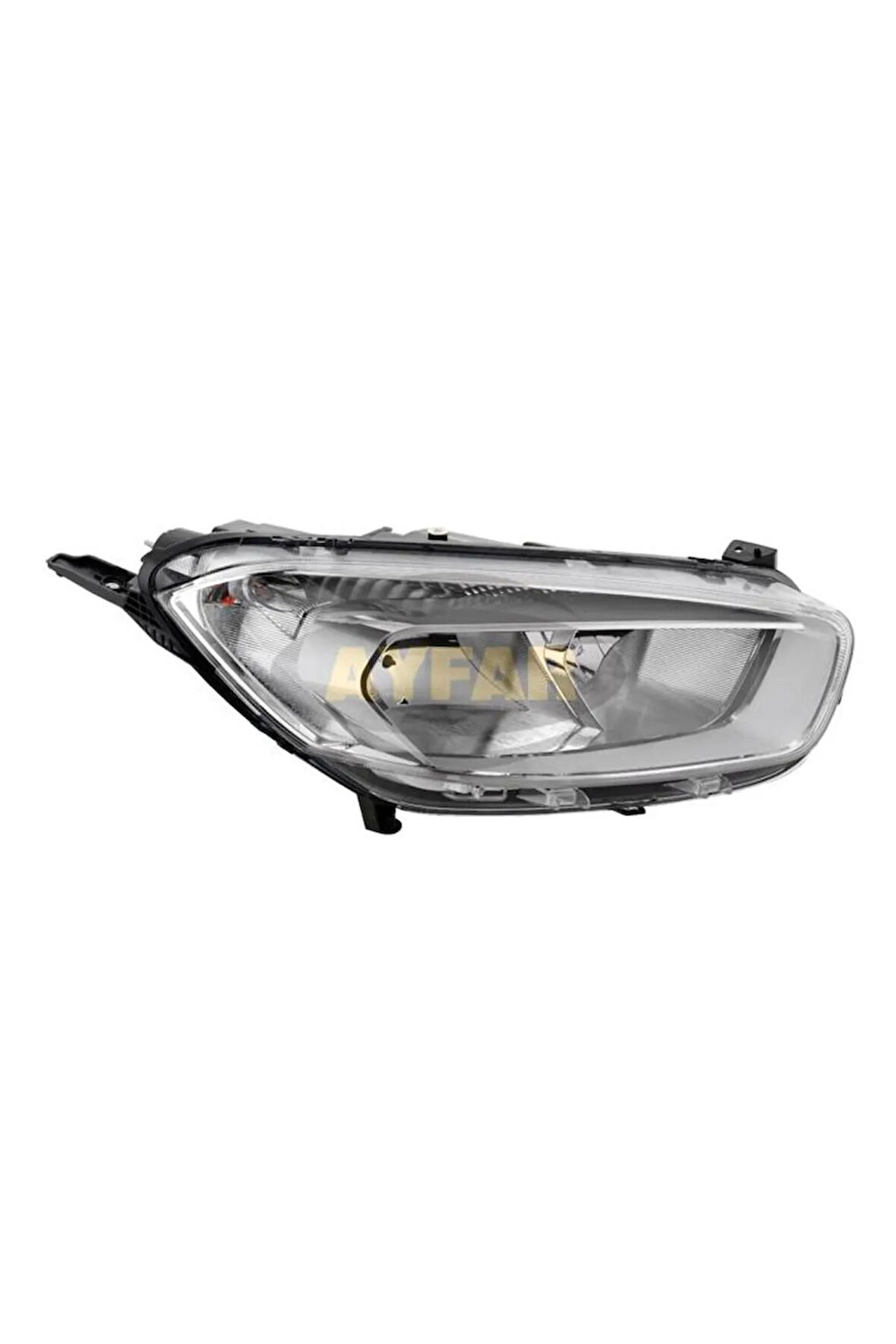 Far Krom Cerceveli Motorlu Sol ( Ford   Transit Courier 14- 19 ) Uyumlu