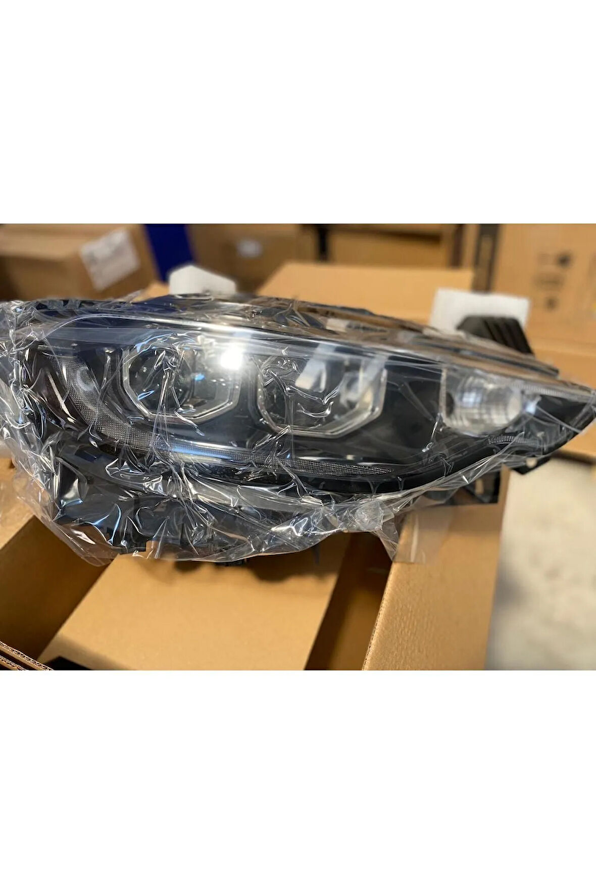 FAR SAG MOTORLU KROM CITALI LED DRL PARK FIAT EGEA 16-20  Uyumlu