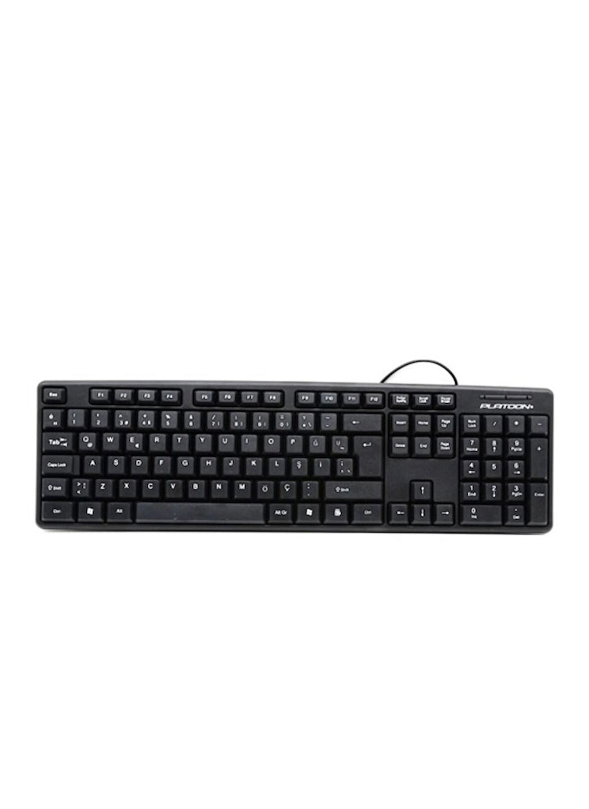 Platoon PL-070 Usb Kablolu Standart Q Klavye