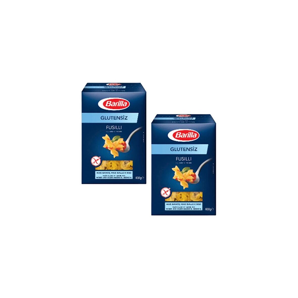 BARİLLA GLUTEN FREE FUSiLLi (Burgu) 400GR x 2 adet