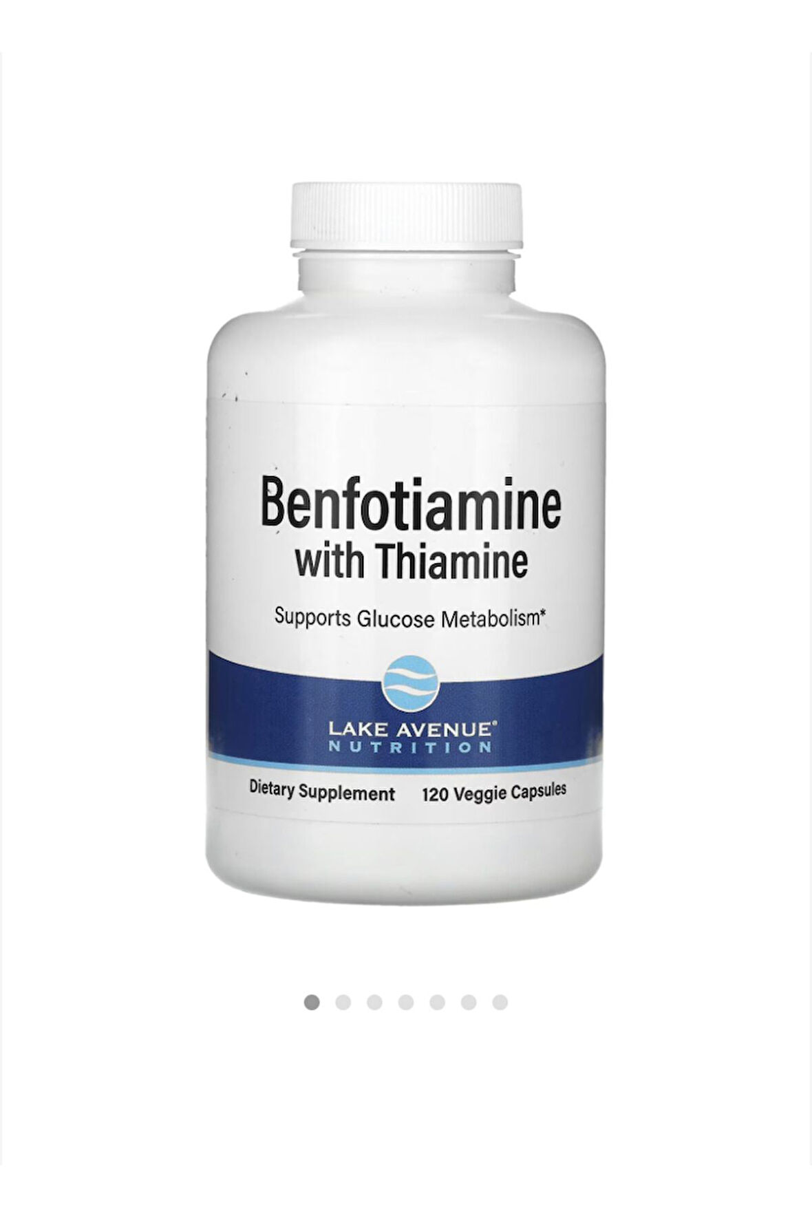 Lake Avenue Benfotiamine 300 mg 30 Kapsül usa vers.