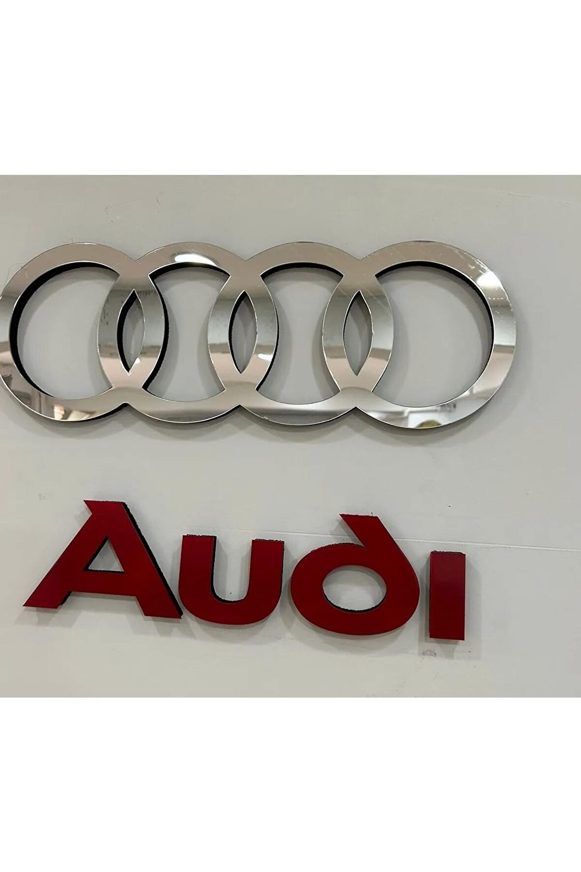 Audi Duvar Dekor Logo