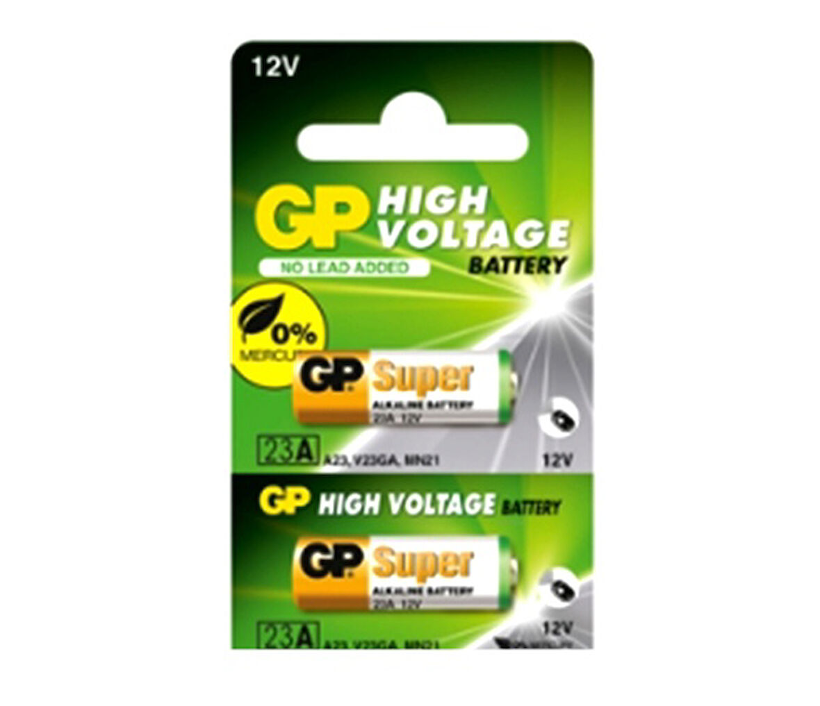 Gp Alkalin Pil 23A Küçük - 2 adet