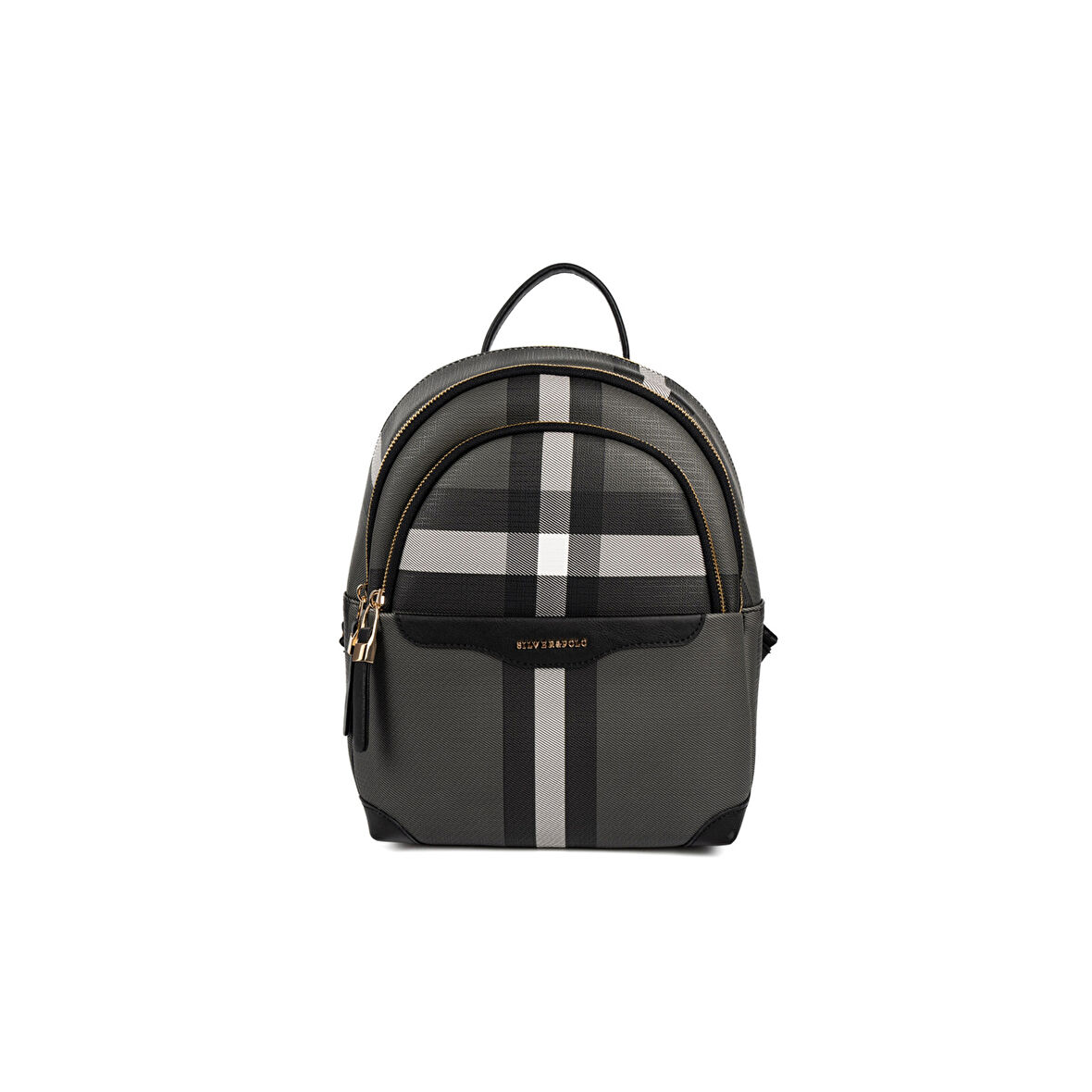 Silver Polo  Kadın  1265-48630 SILVER POLO SIRT ÇANTASI MK129 SİYAH-MAT SİYAH