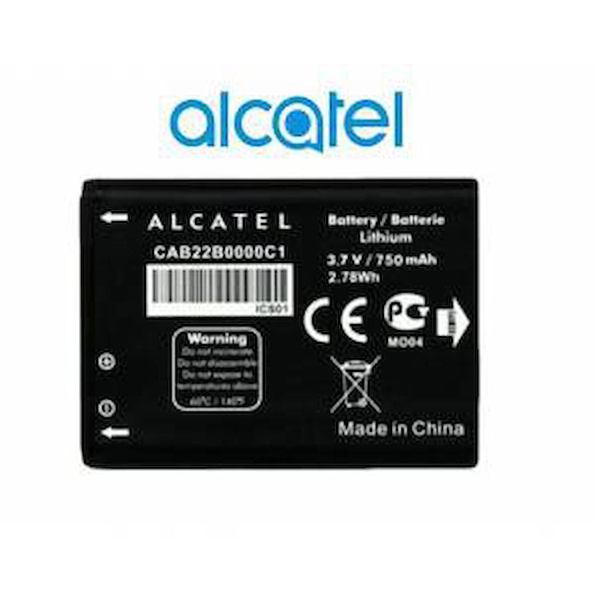Alcatel One Touch 908 909 910 915 918 CAB31P0000C1 Batarya Pil