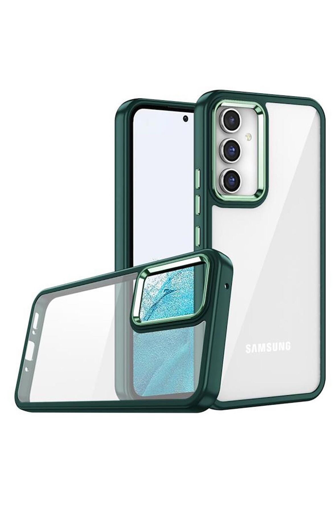 Galaxy A04S Kılıf Kamera Korumalı Mat Renkli Silikon