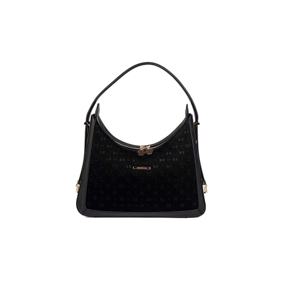 Silver Polo  Kadın Omuz Çantası 1187-48650 SILVER POLO Kadın ÇANTASI M158 SİYAH-NOVA SİYAH