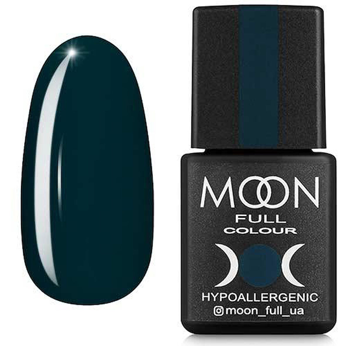 Moon Full Kalıcı Oje Classic Koyu Orman Yeşil No:187