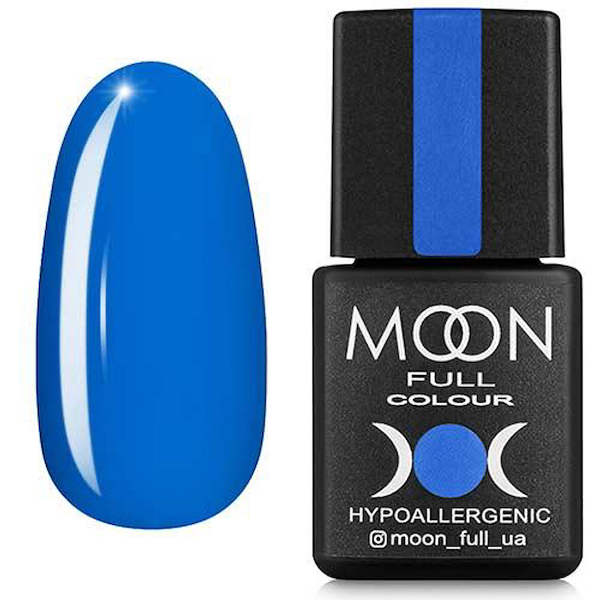 Moon Full Kalıcı Oje Classic Parlak Mavi No:182