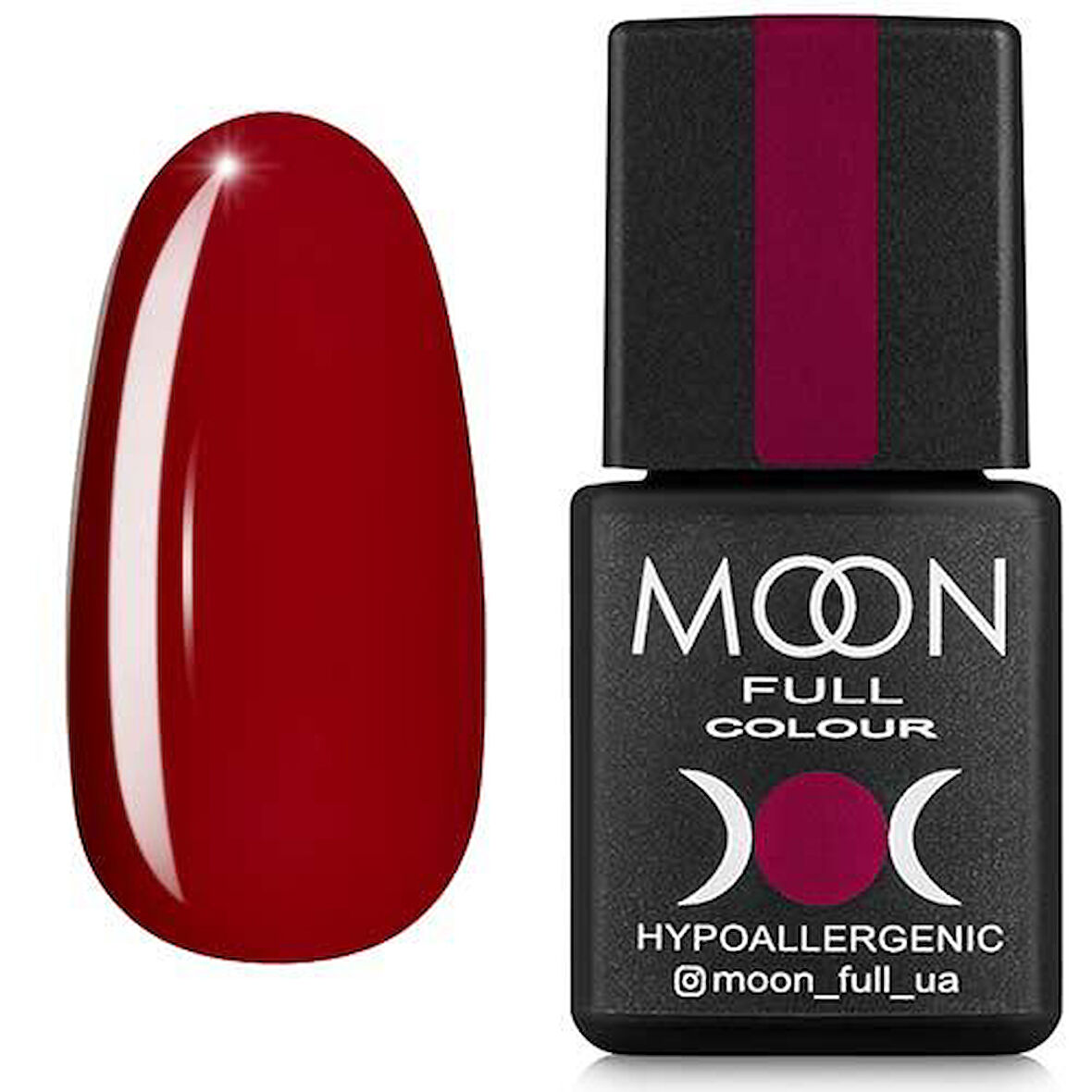 Moon Full Kalıcı Oje Classic Burgundy No:143