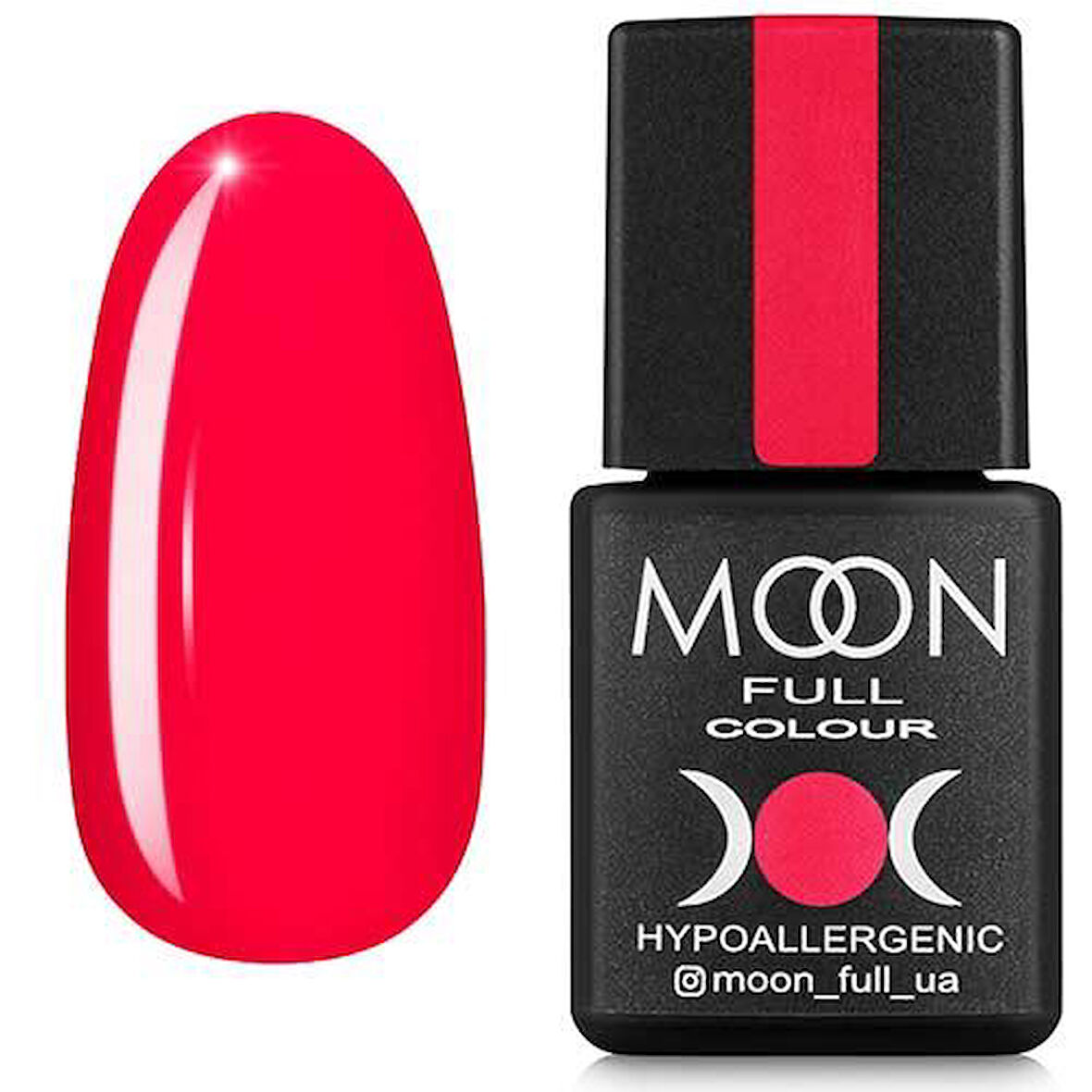 Moon Full Kalıcı Oje Classic Karmin Kırmızı No:126