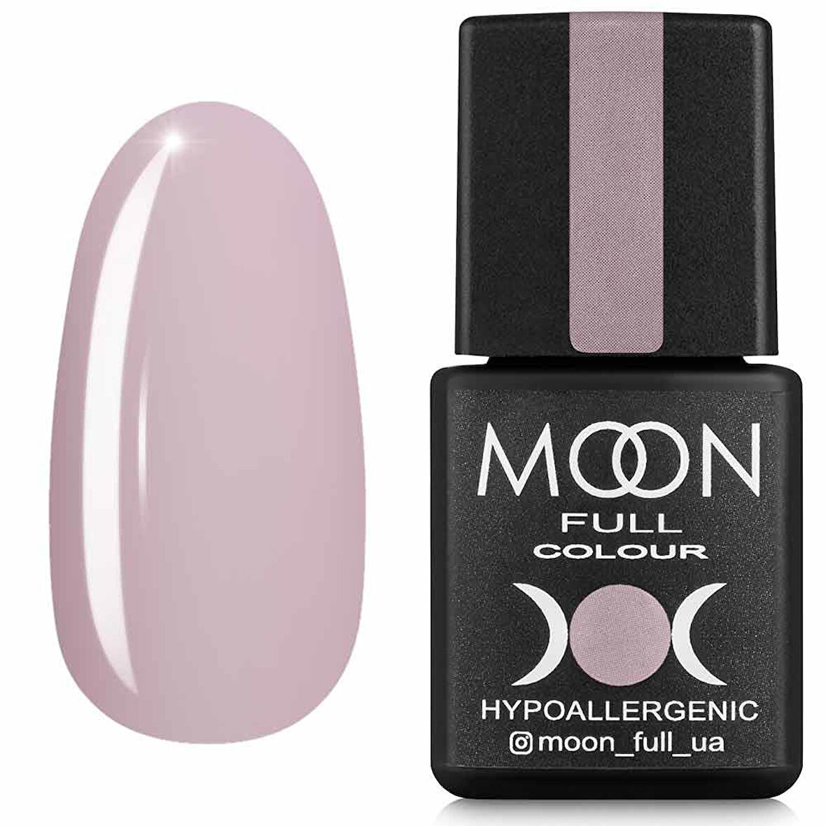 Moon Full Kalıcı Oje Yarı Şeffaf Nude Toz Pembe No:14