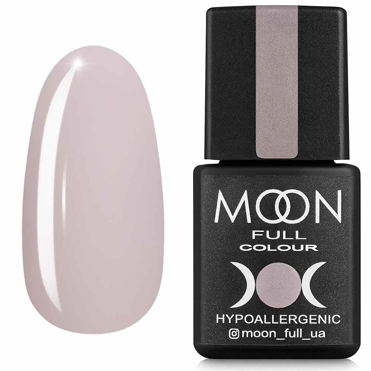 Moon Full Kalıcı Oje Yarı Şeffaf Nude Pembe No:12