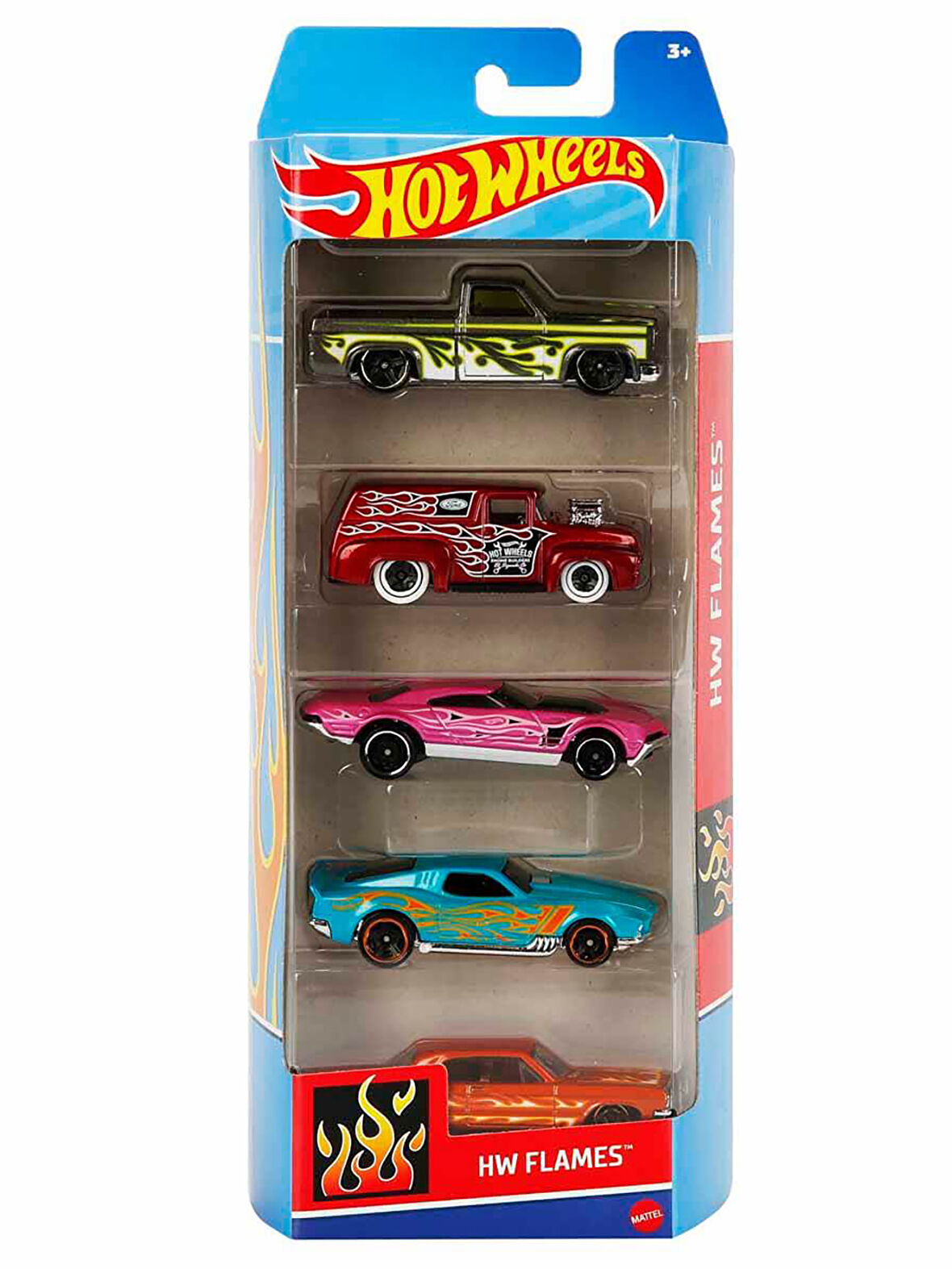 Hot Wheels Metal 5'li Araba Seti 3+ Yaş  Renkli